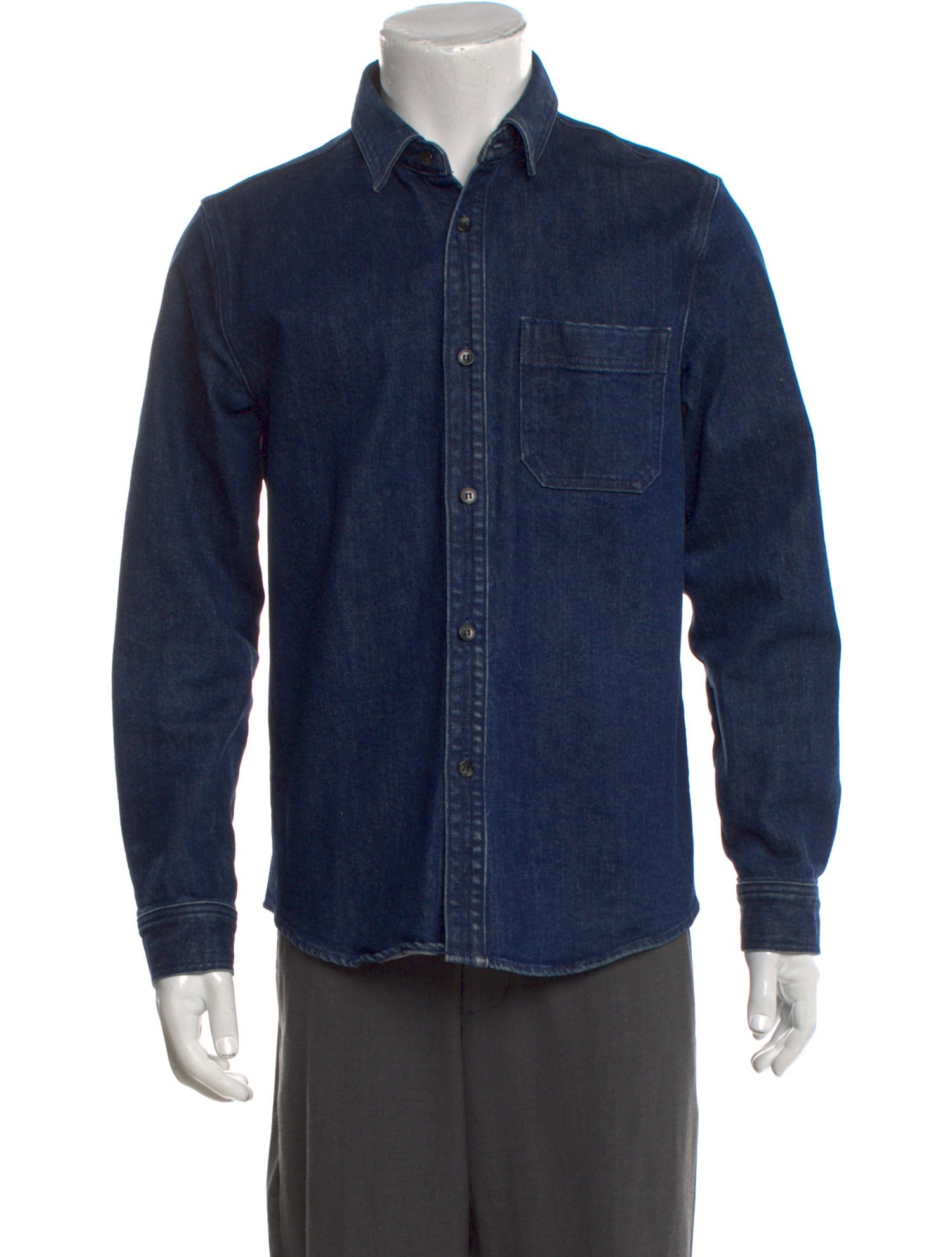 A.P.C. Long Sleeve Denim Shirt