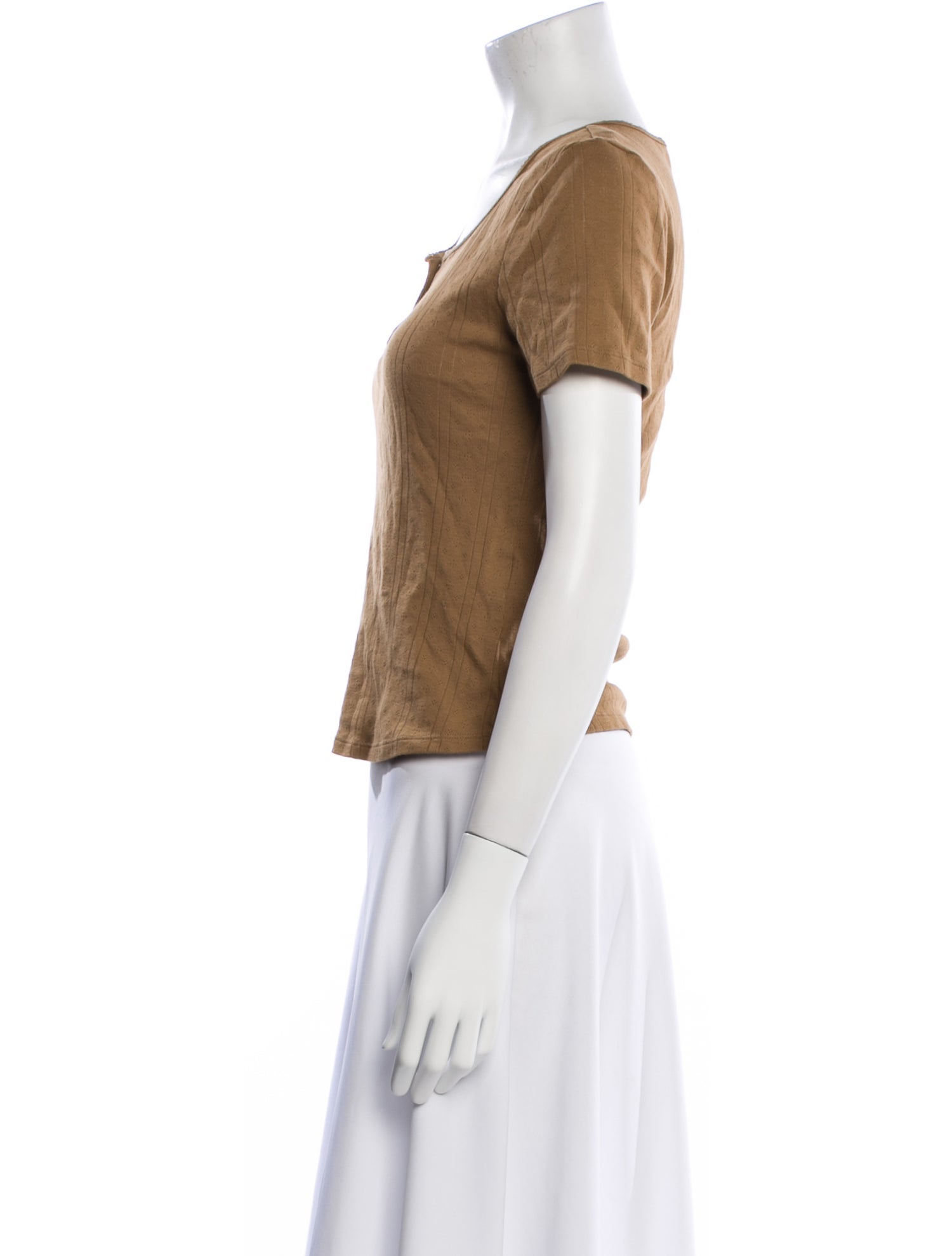 A.P.C. Scoop Neck Short Sleeve T-Shirt