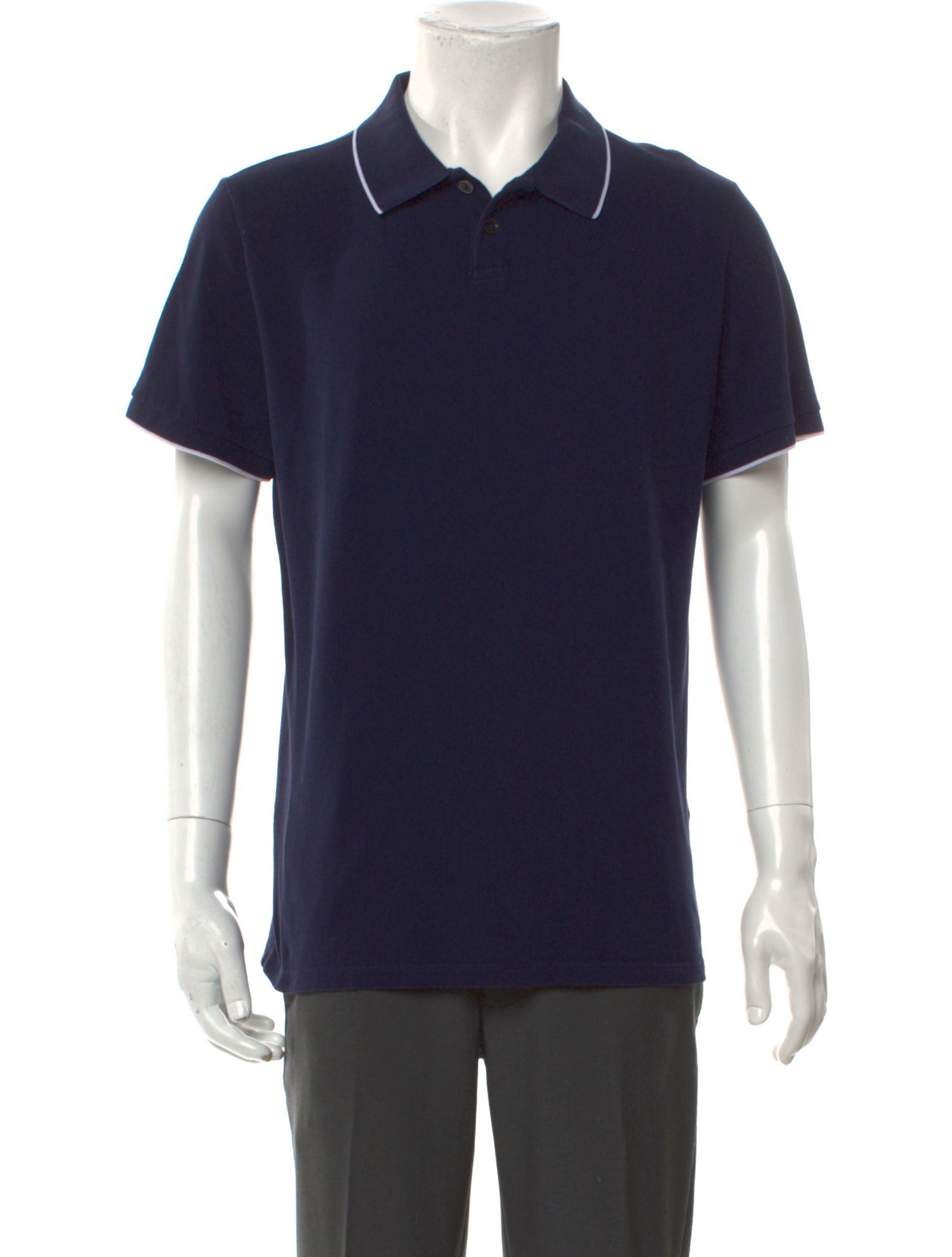 A.P.C. Collar Short Sleeve Polo Shirt