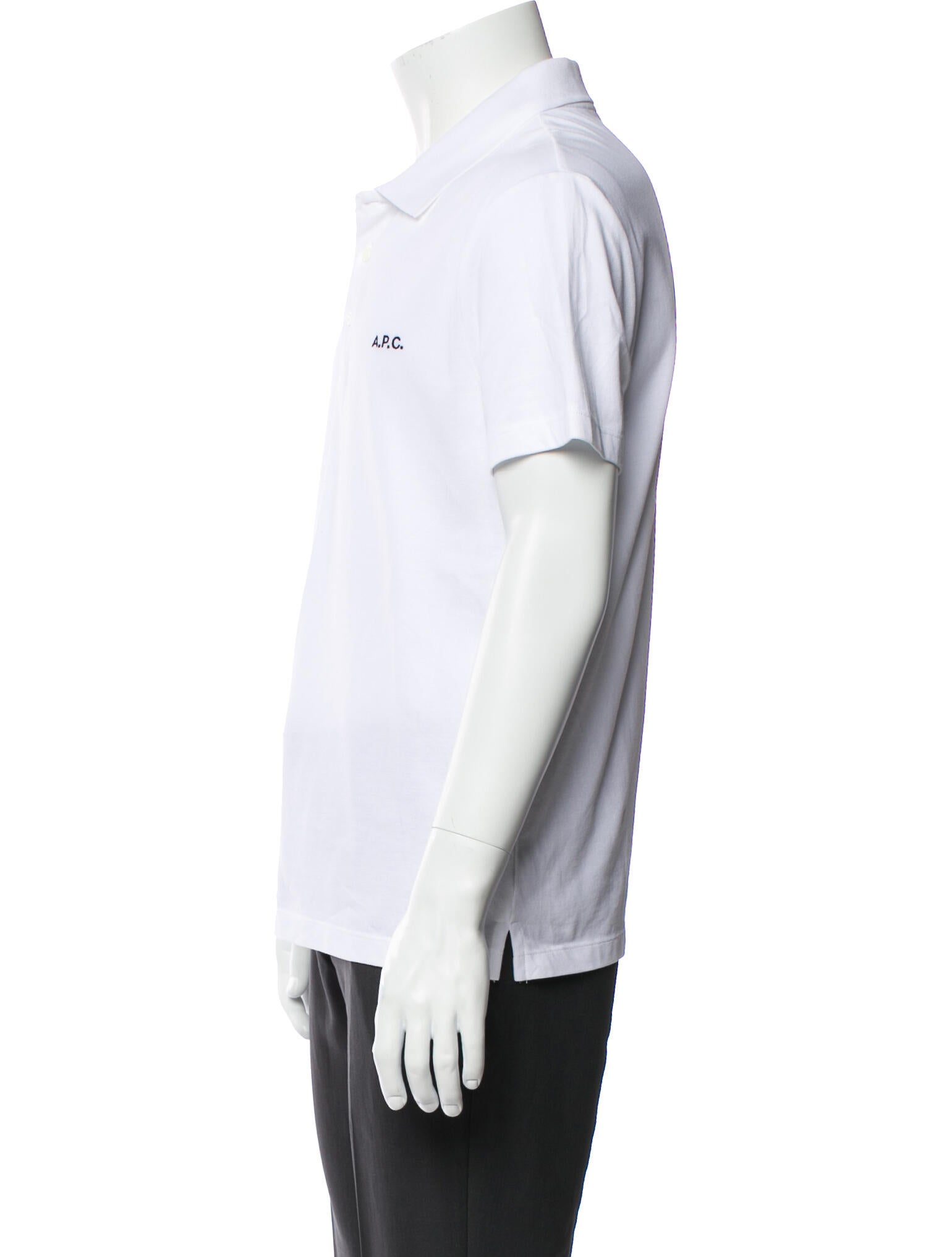 A.P.C. Crew Neck Short Sleeve Polo Shirt w/ Tags