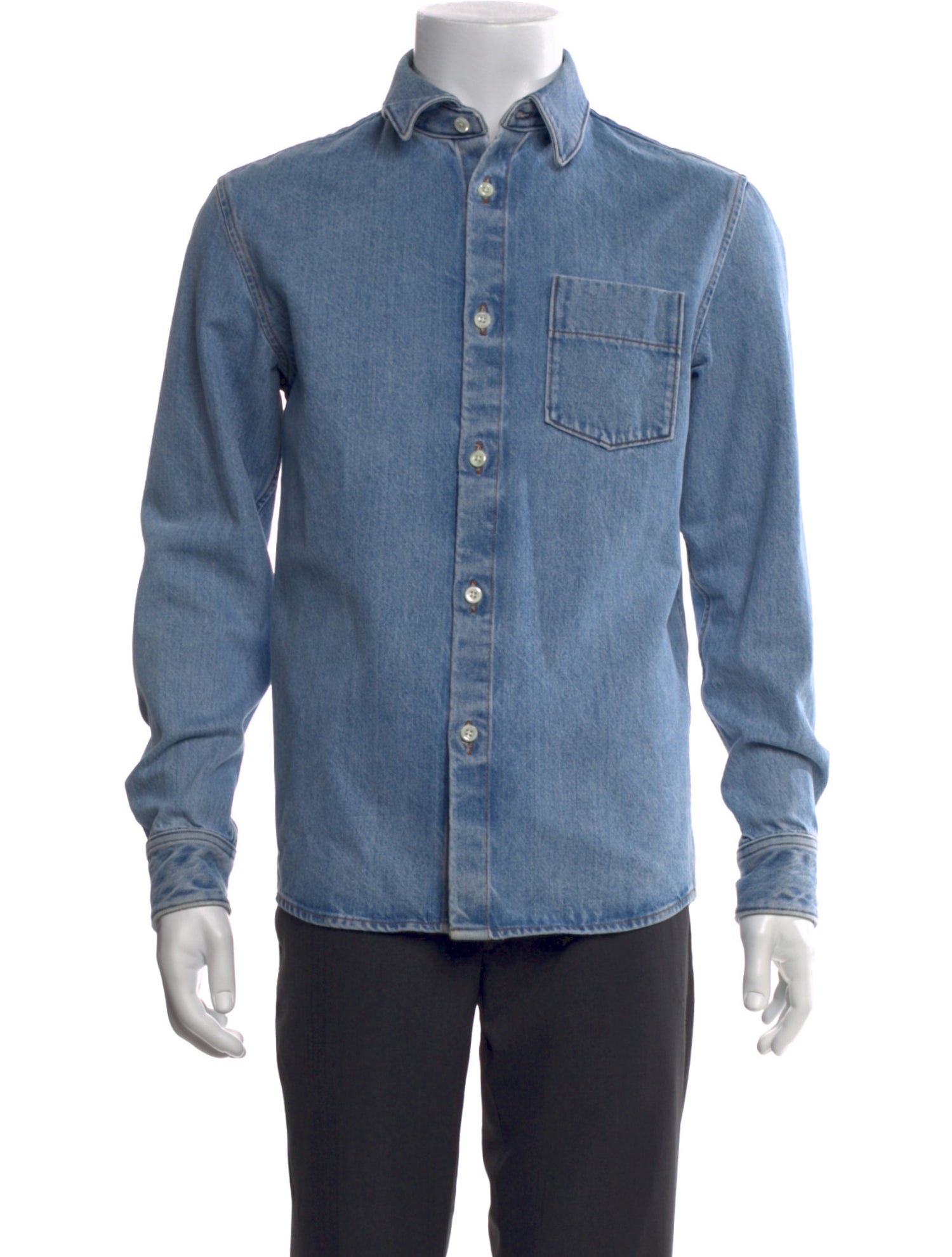 A.P.C. Long Sleeve Denim Shirt