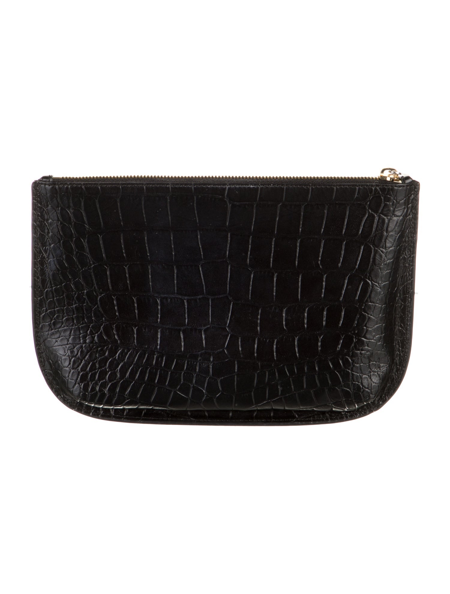 A.P.C. Embossed Leather Cosmetic Bag