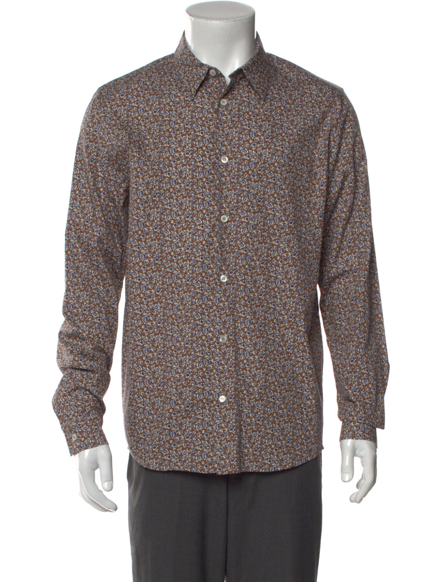 A.P.C. Printed Long Sleeve Shirt
