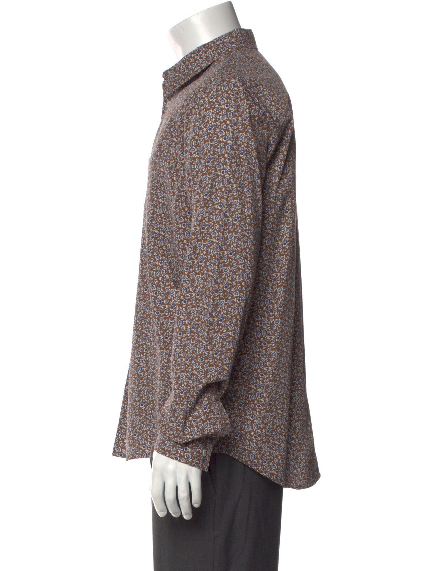 A.P.C. Printed Long Sleeve Shirt