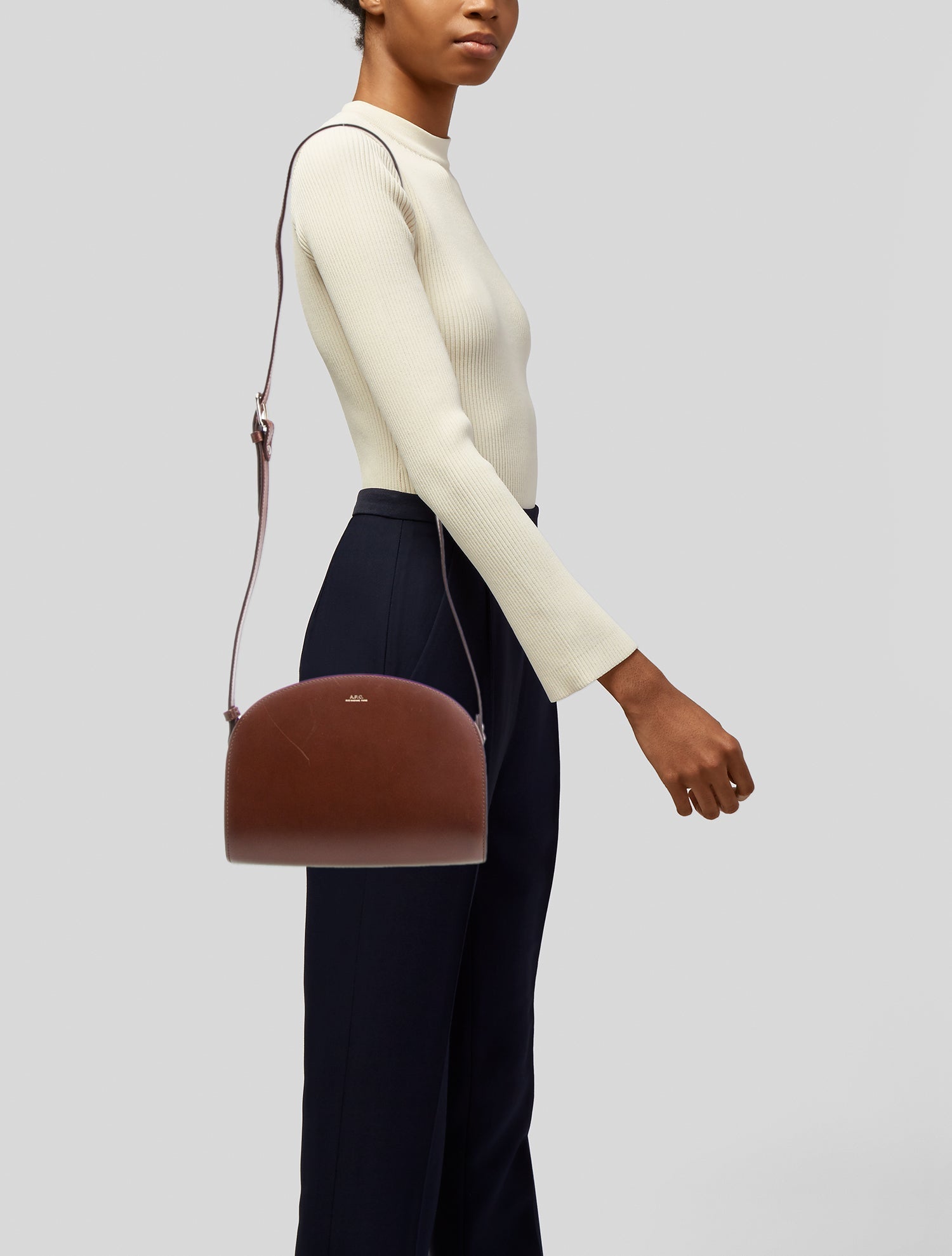 A.P.C. Leather Shoulder Bag