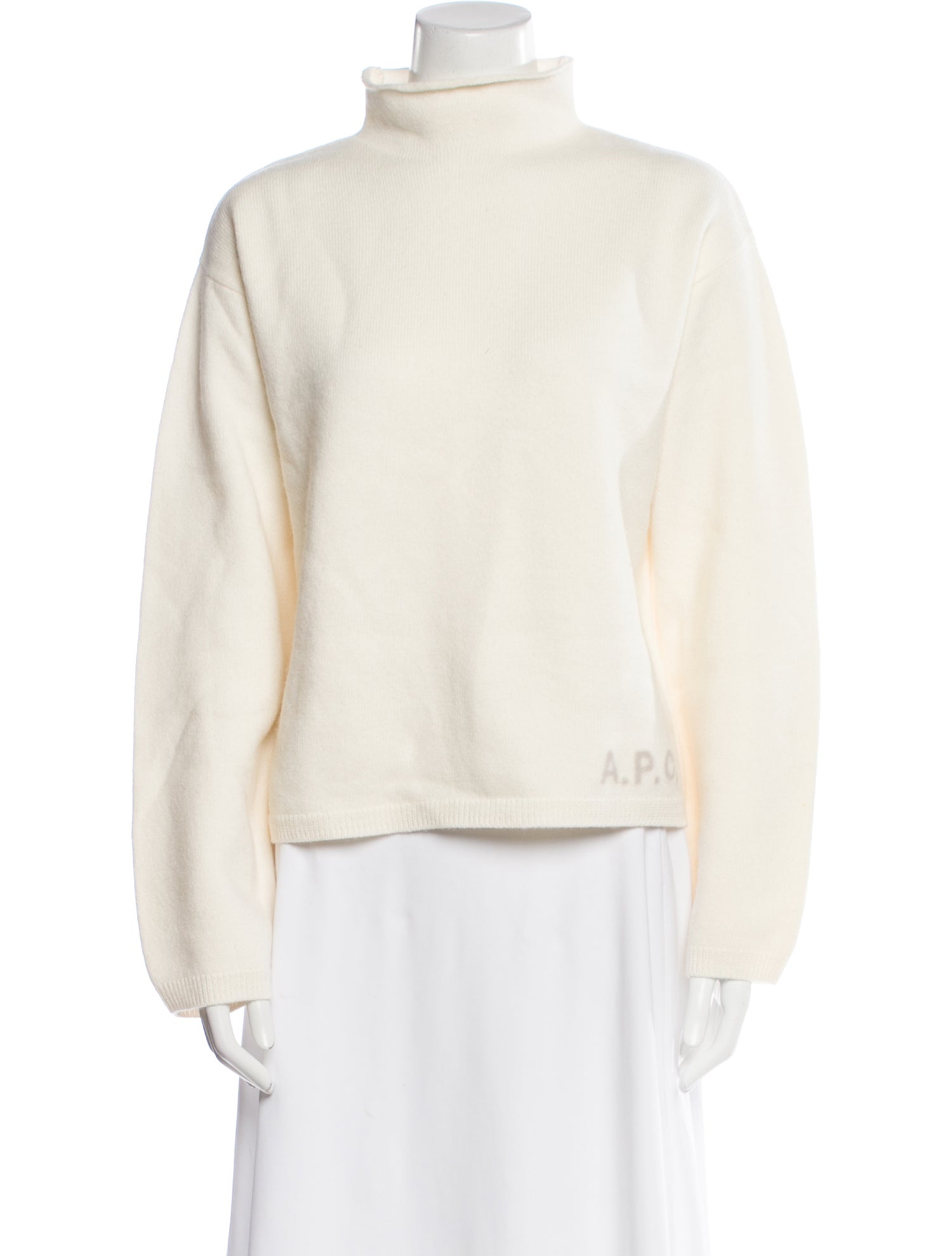 A.P.C. Virgin Wool Turtleneck Sweater