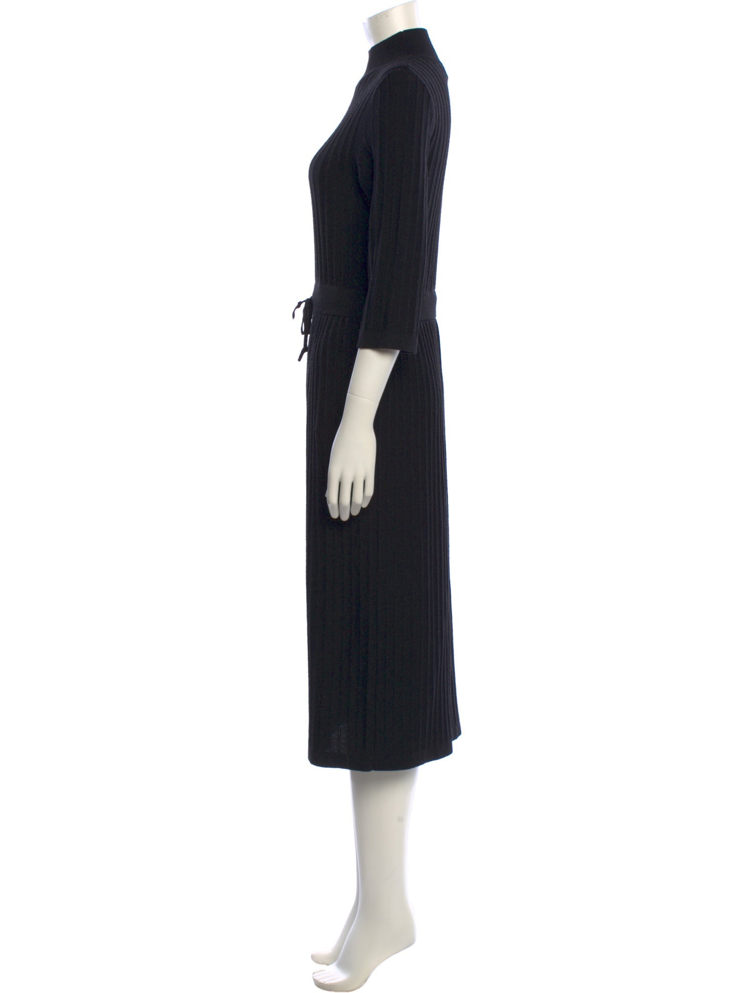 A.P.C. Merino Wool Midi Length Dress