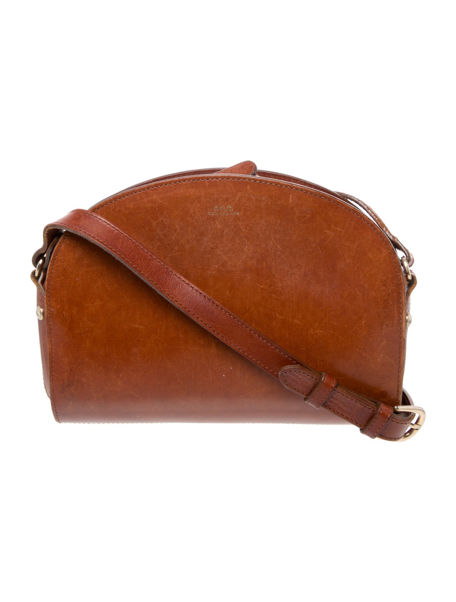 A.P.C. Leather Crossbody Bag