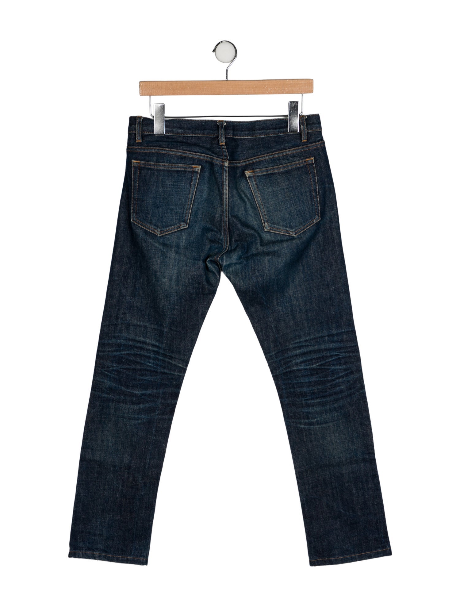 A.P.C. Mid-Rise Straight Leg Jeans