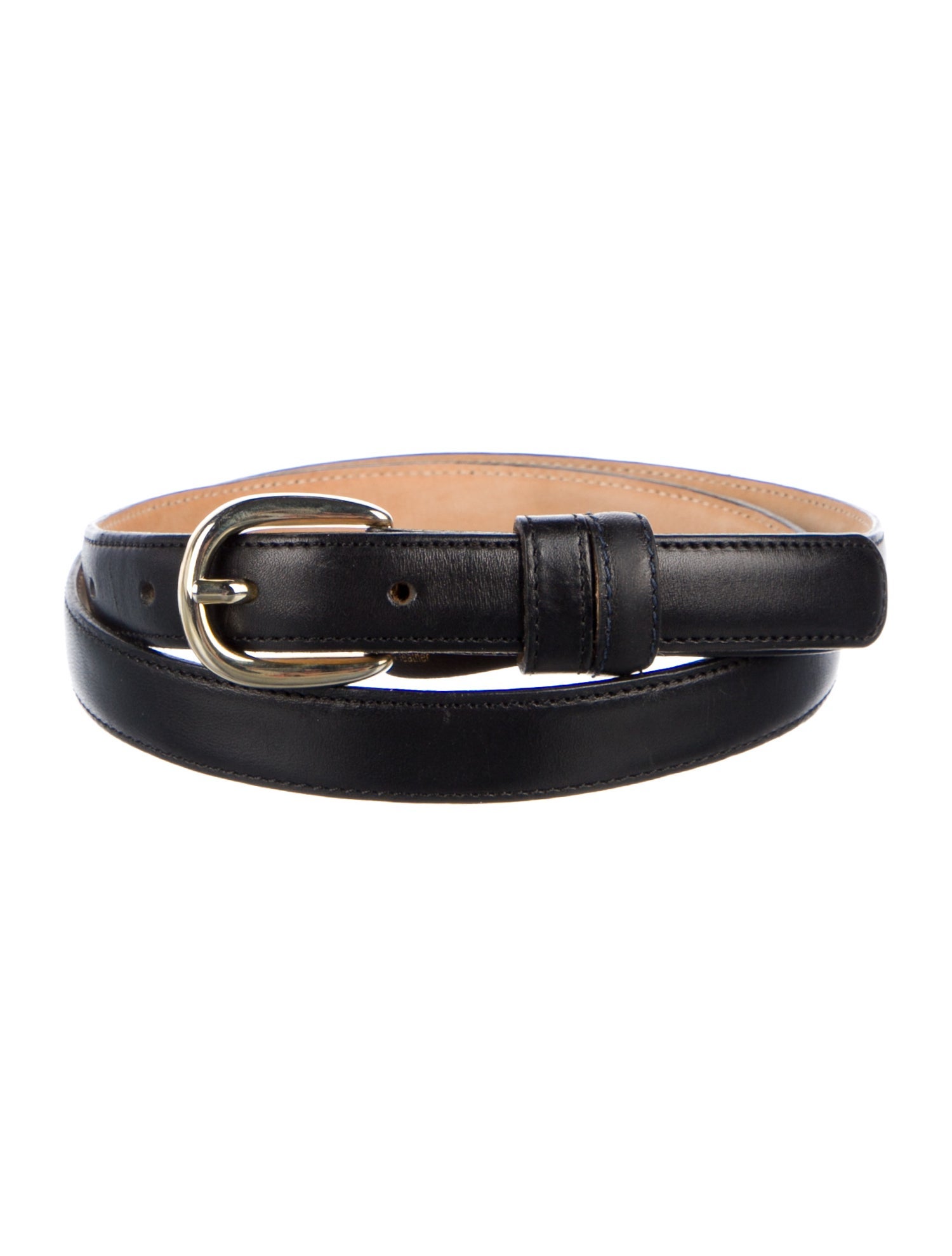 A.P.C. Skinny Leather Belt