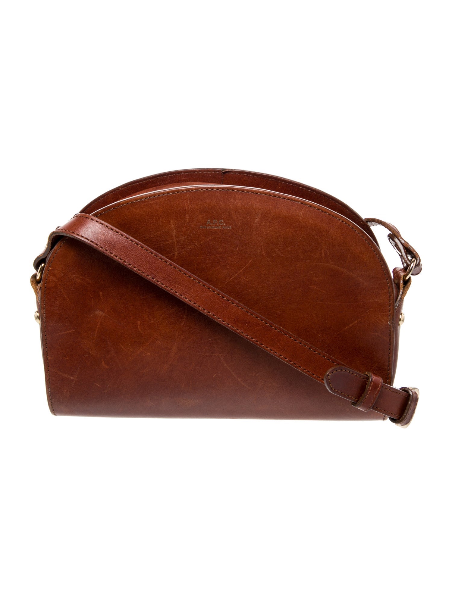 A.P.C. Leather Crossbody Bag