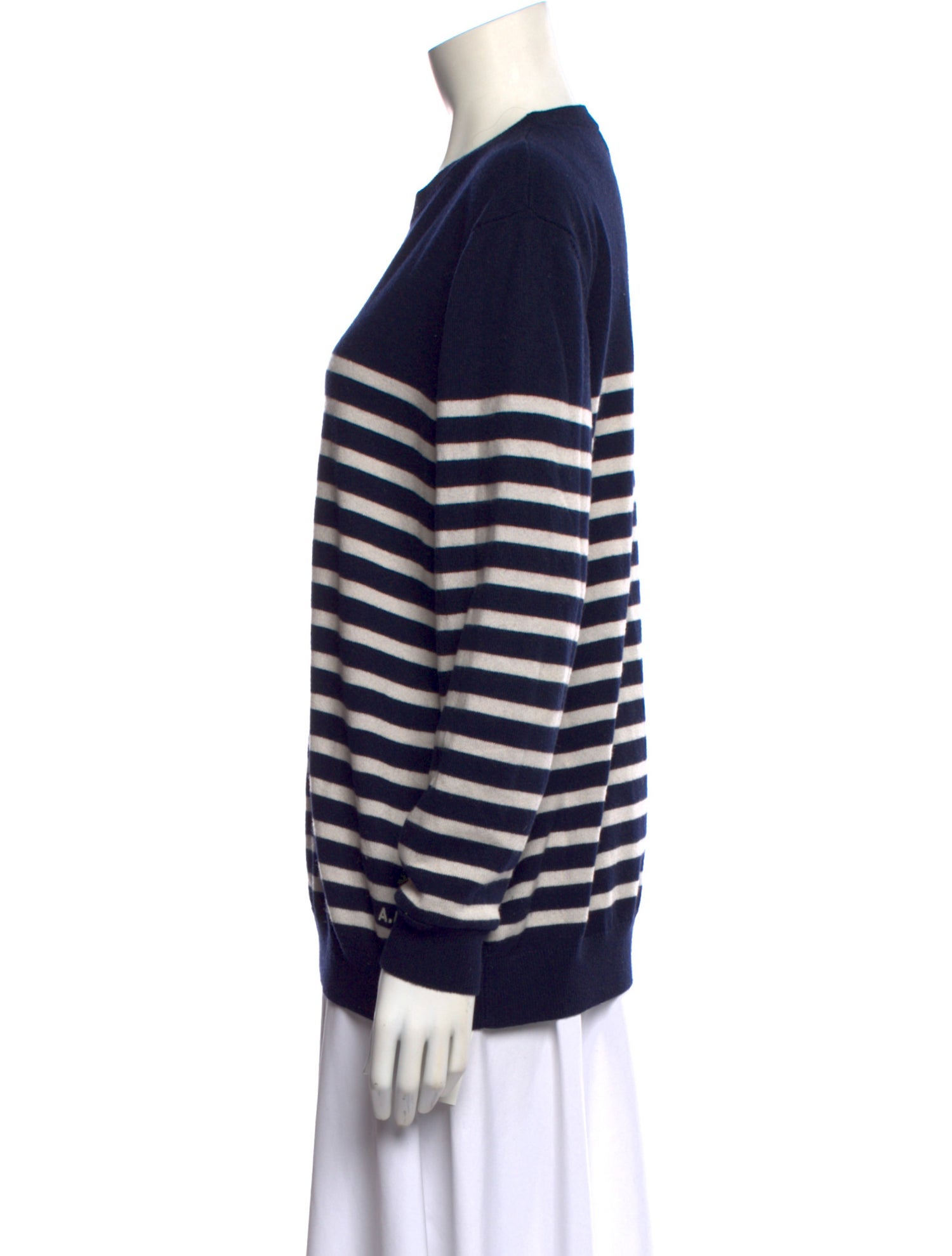 A.P.C. Striped Crew Neck Sweater