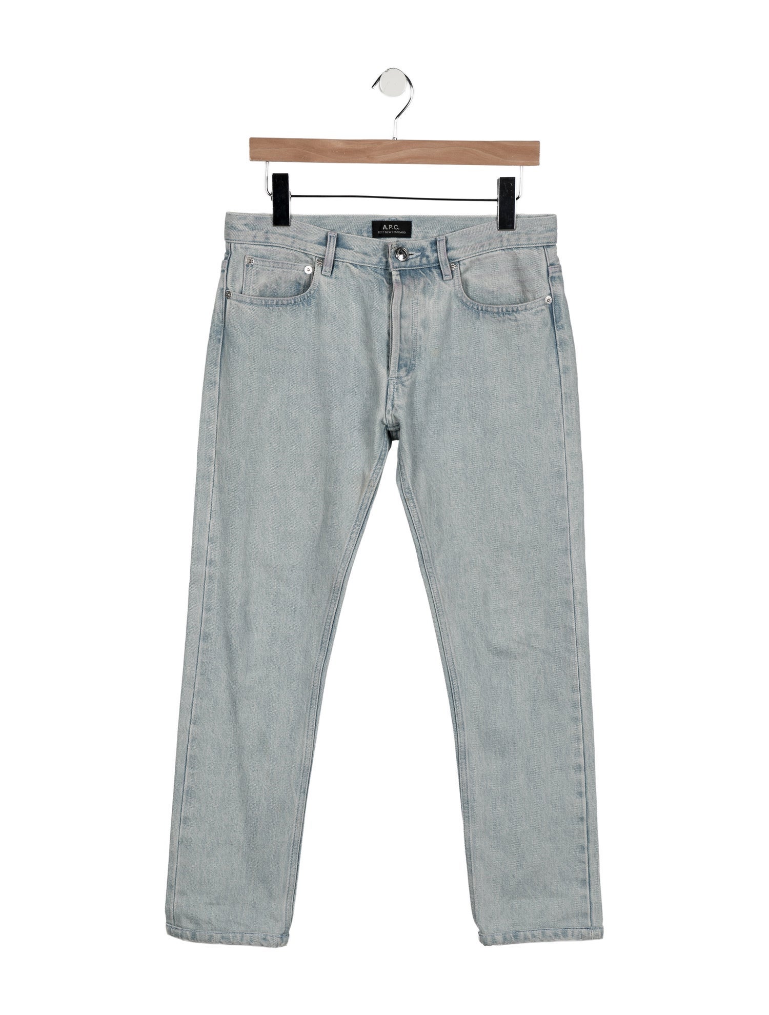 A.P.C. Mid-Rise Straight Leg Jeans
