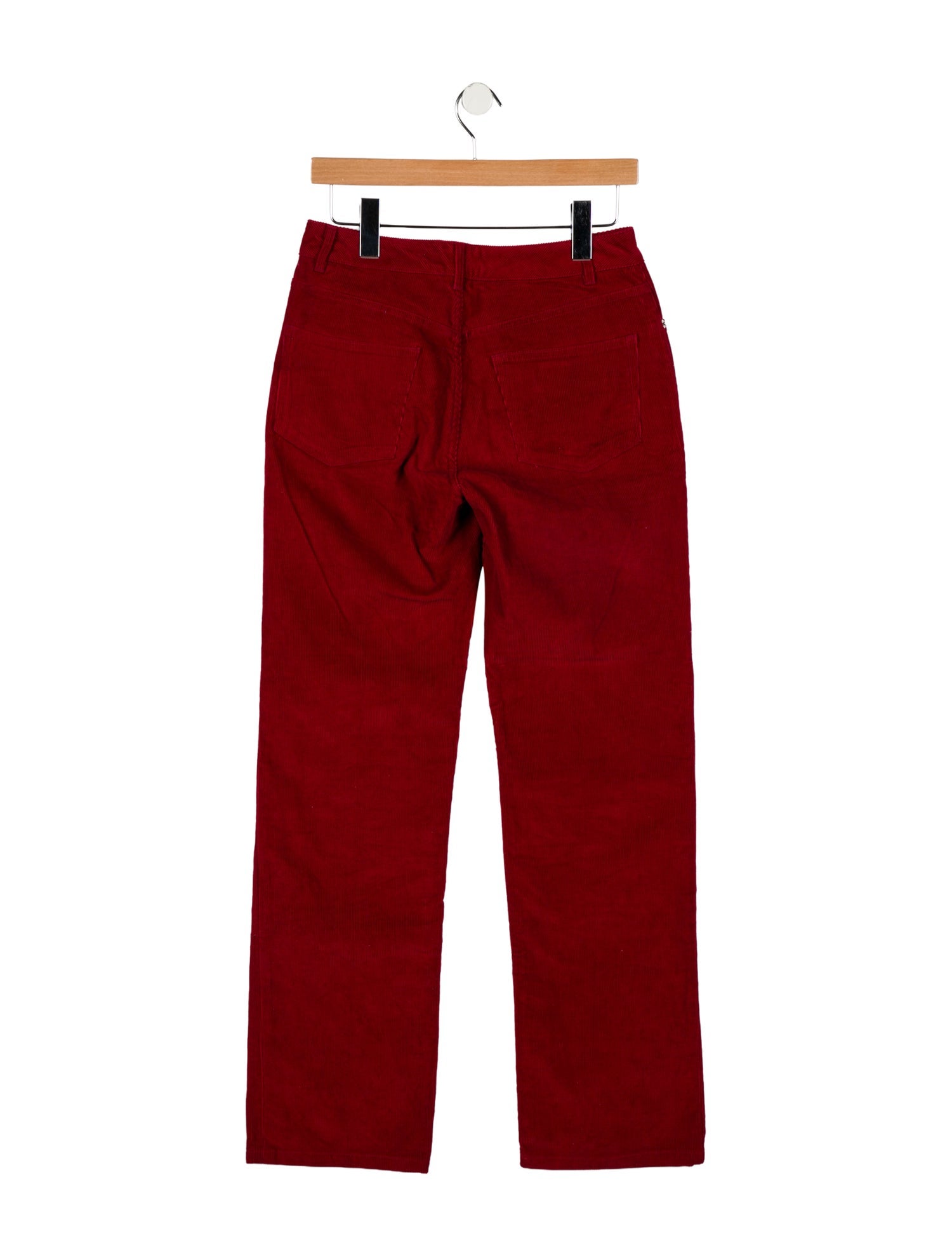 A.P.C. High-Rise Straight Leg Jeans