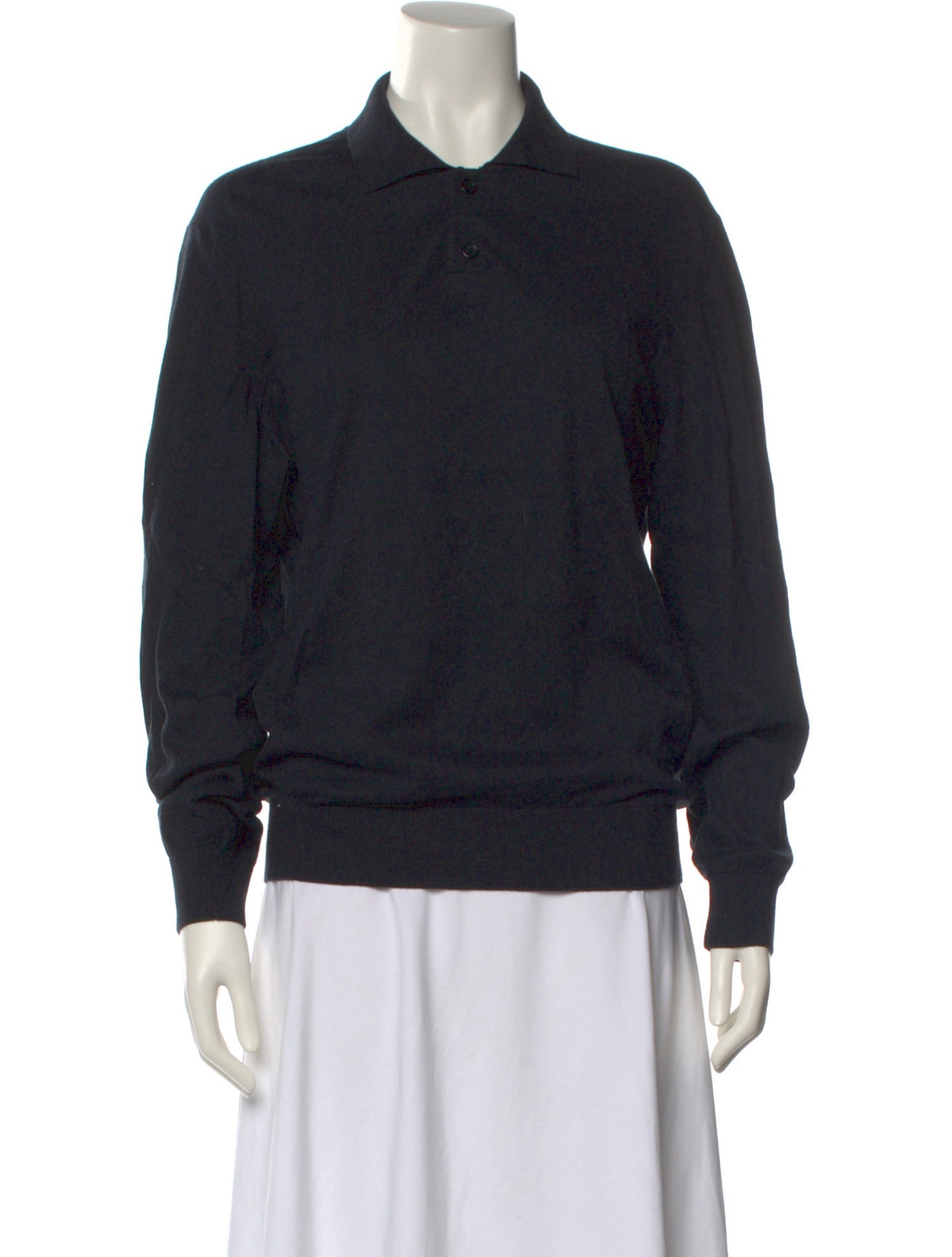 A.P.C. Mock Neck Long Sleeve Sweatshirt