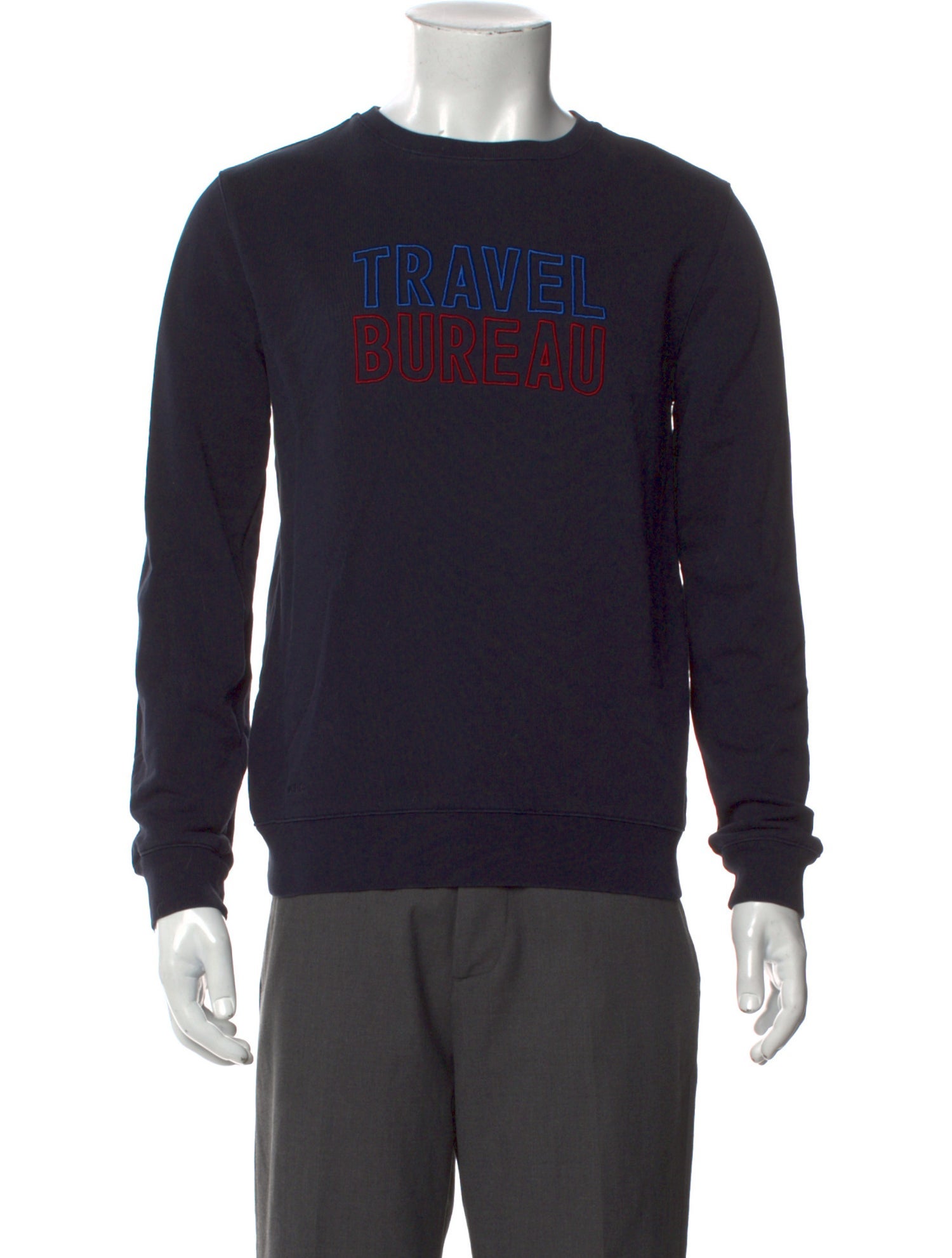 A.P.C. Graphic Print Crew Neck Sweatshirt