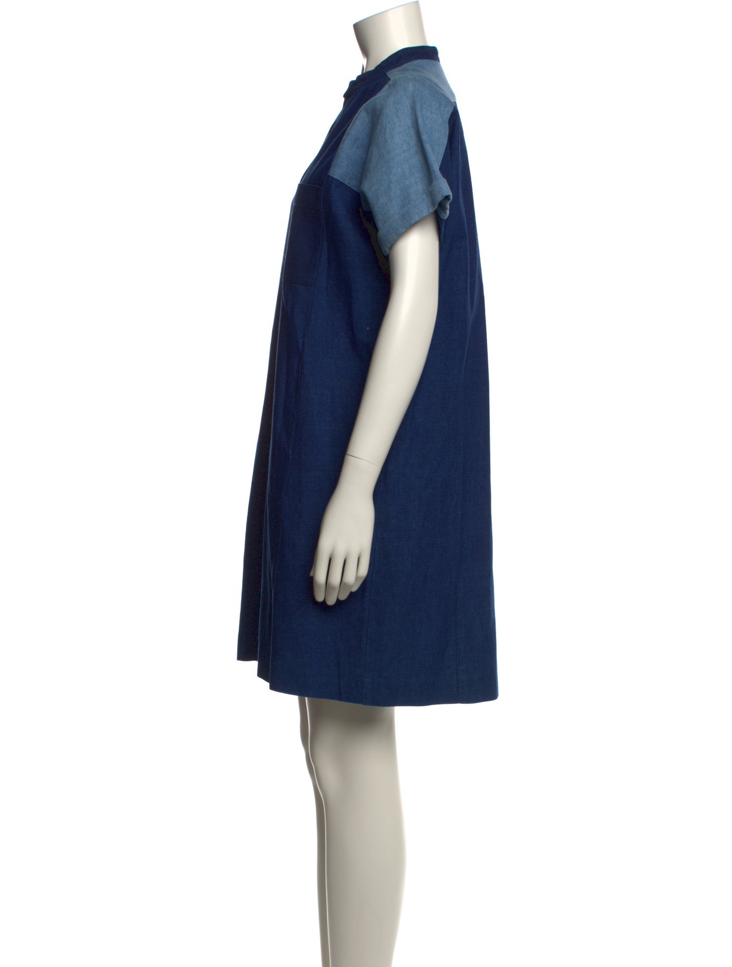 A.P.C. Mock Neck Mini Dress