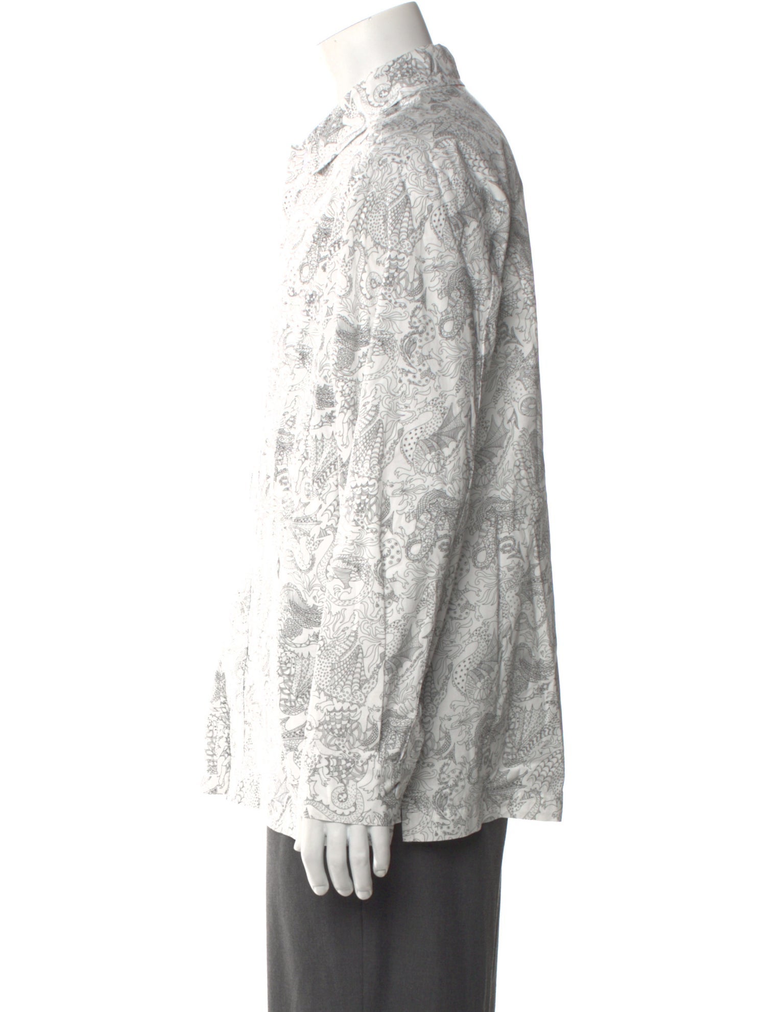 A.P.C. Printed Long Sleeve Shirt