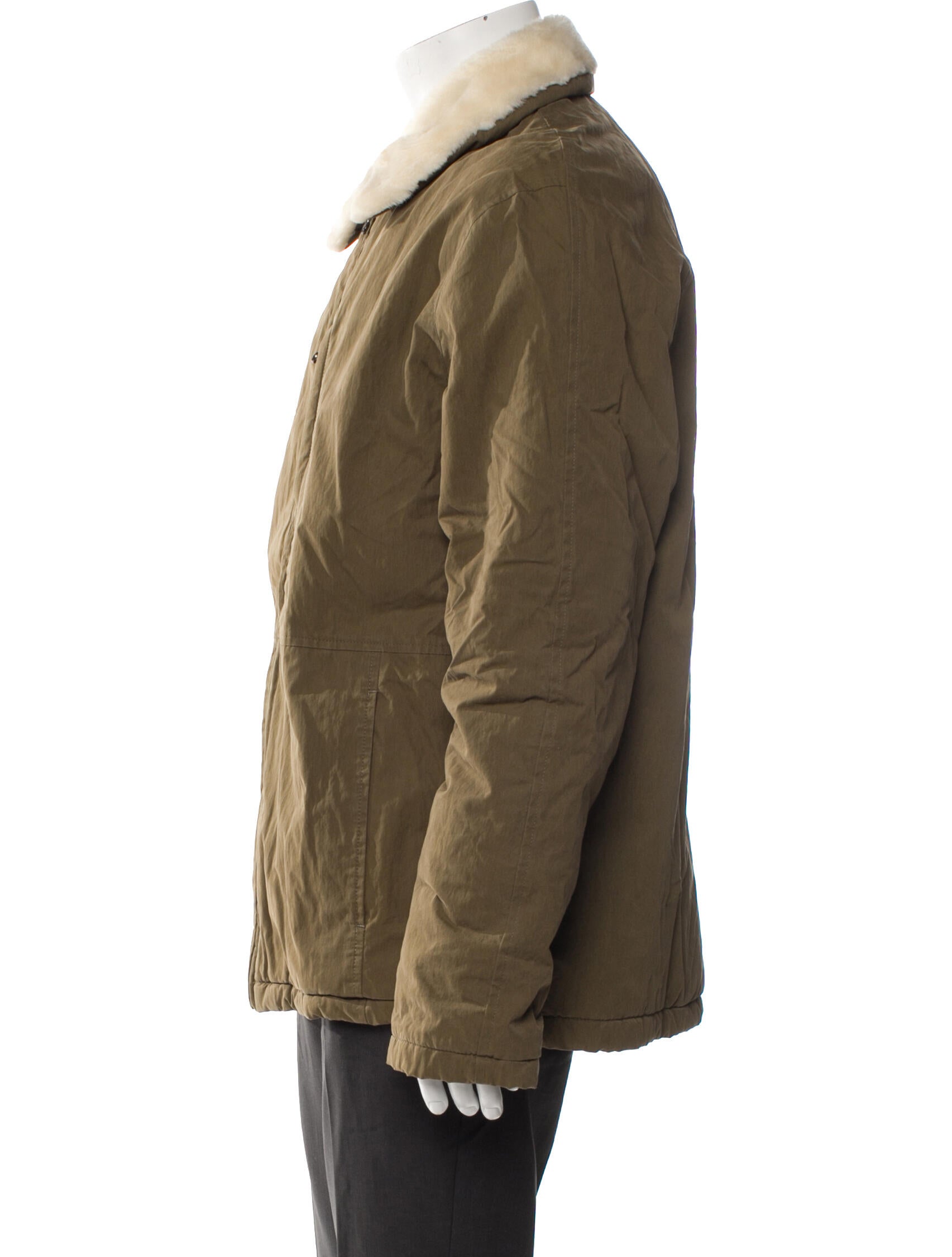 A.P.C. Colorblock Pattern Utility Jacket