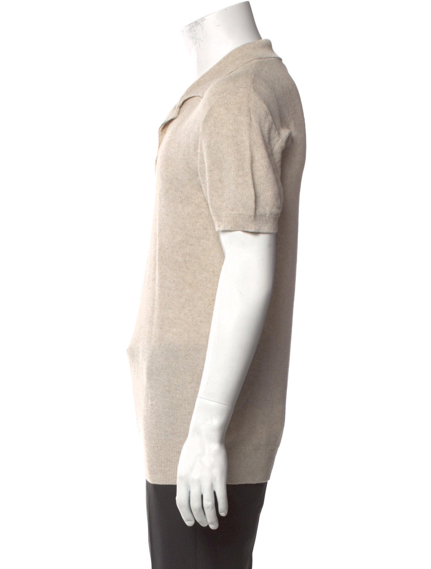 A.P.C. Collar Short Sleeve Polo Shirt