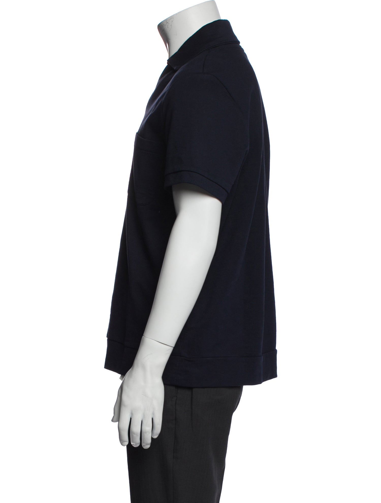 A.P.C. Collar Short Sleeve Polo Shirt