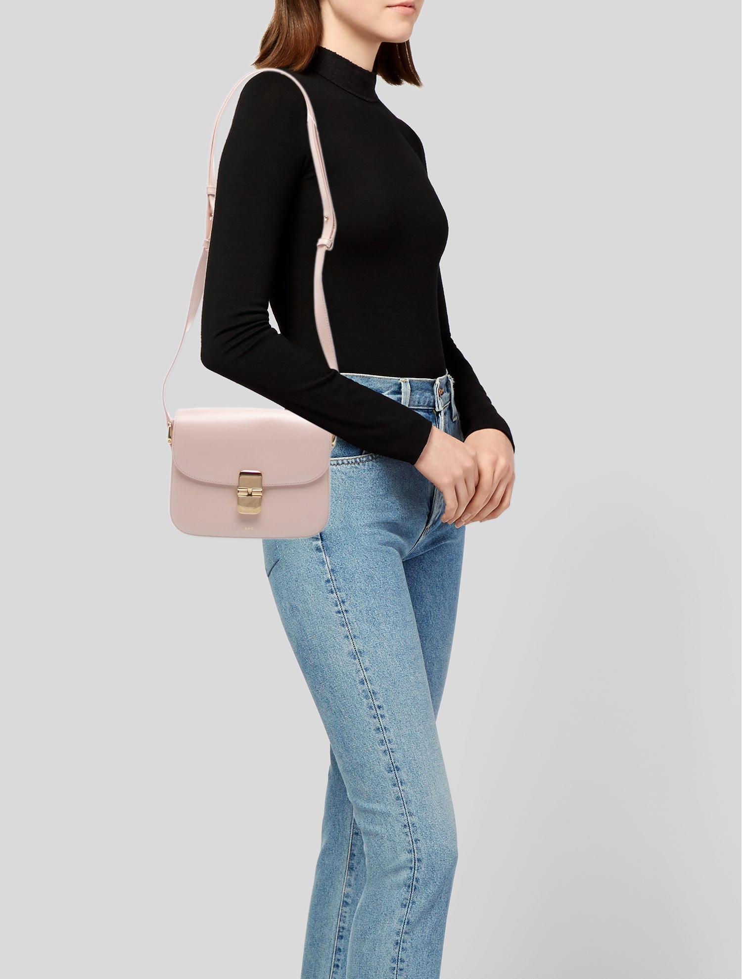 A.P.C. Leather Crossbody Bag