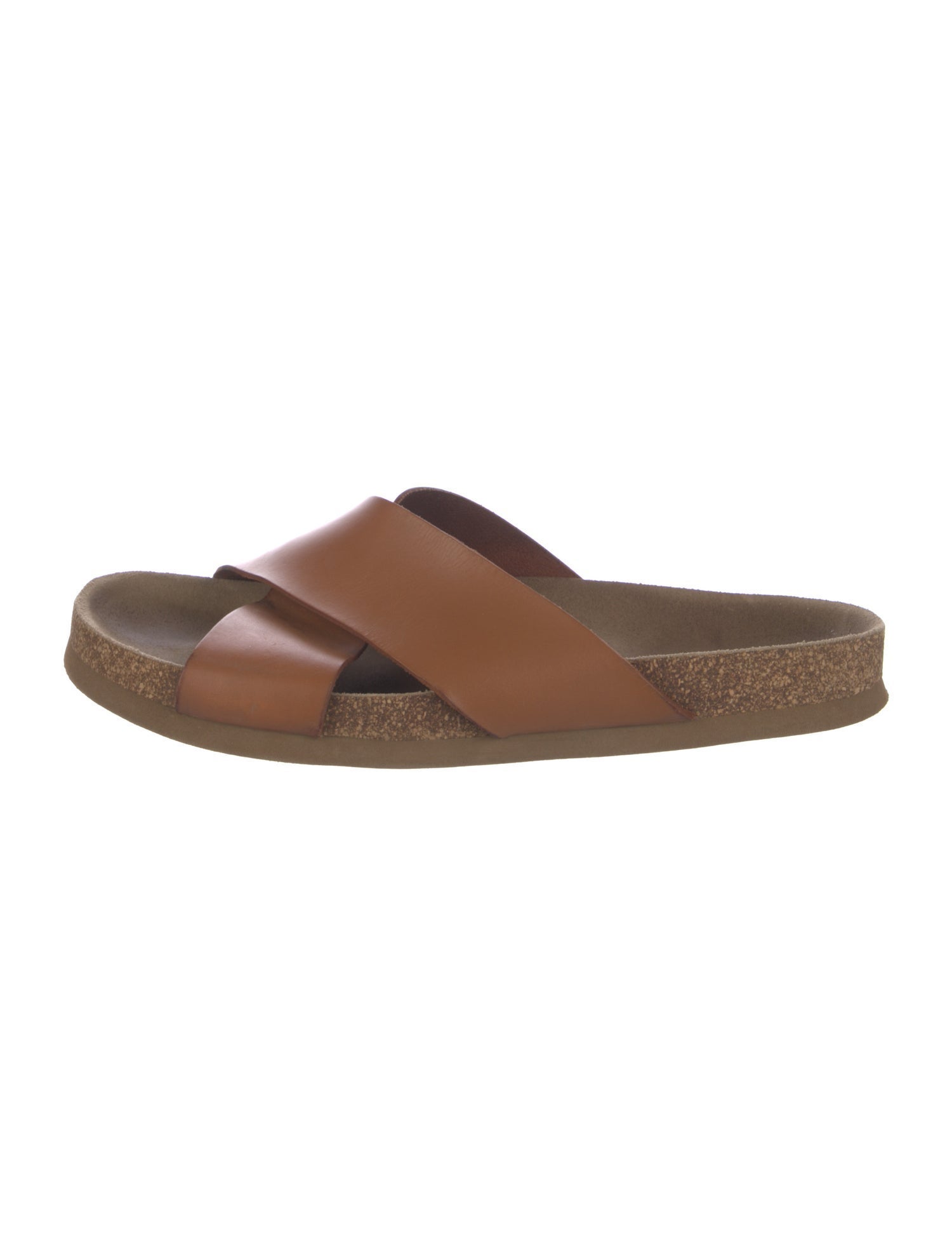 A.P.C. Leather Slides