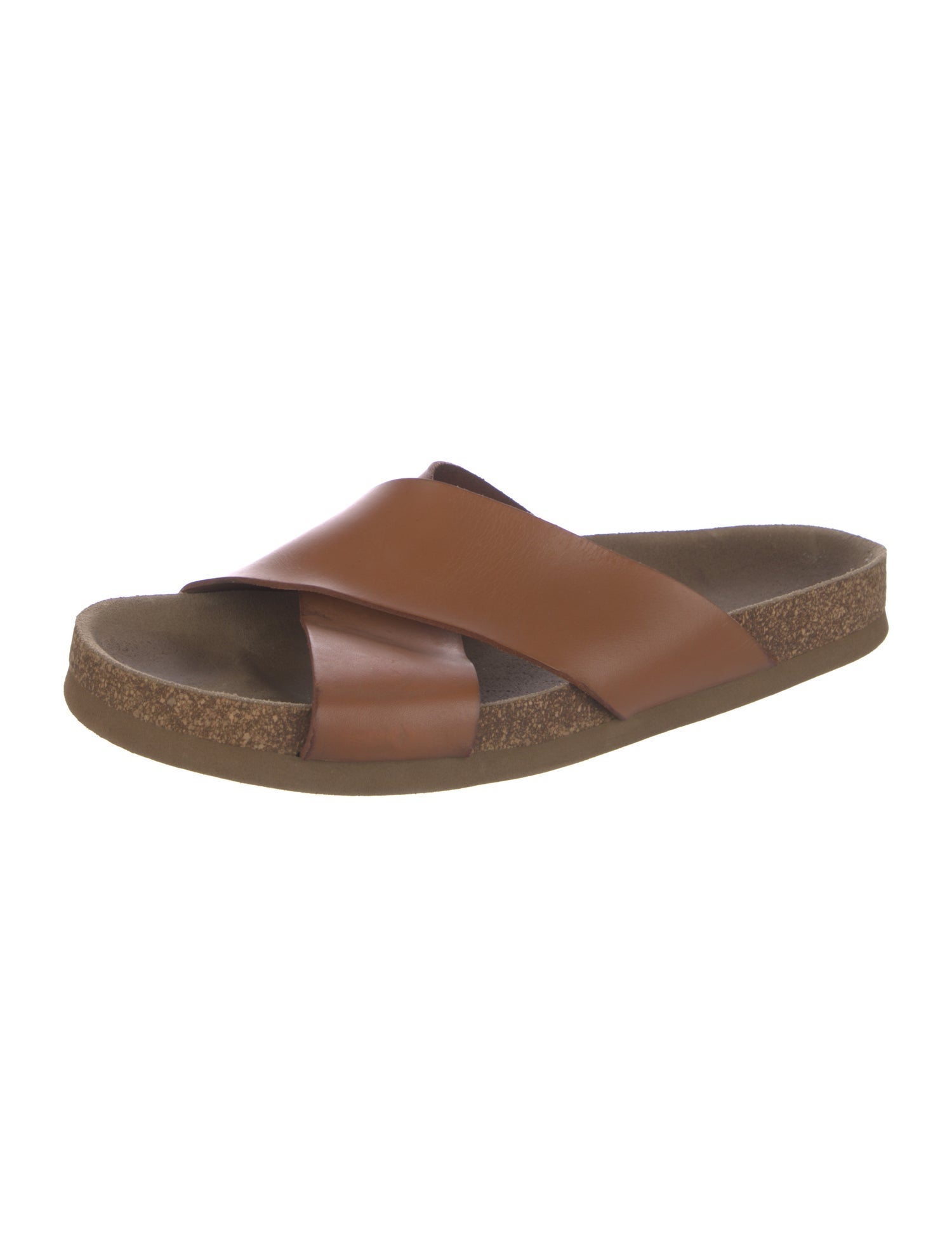 A.P.C. Leather Slides