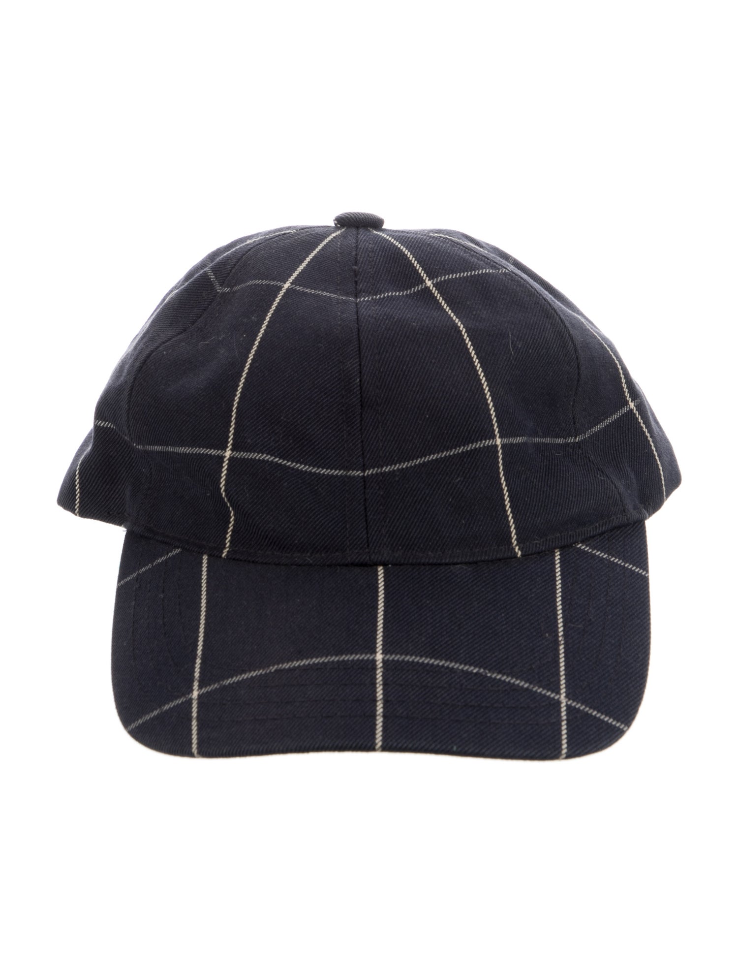 A.P.C. Plaid Printed Baseball Cap