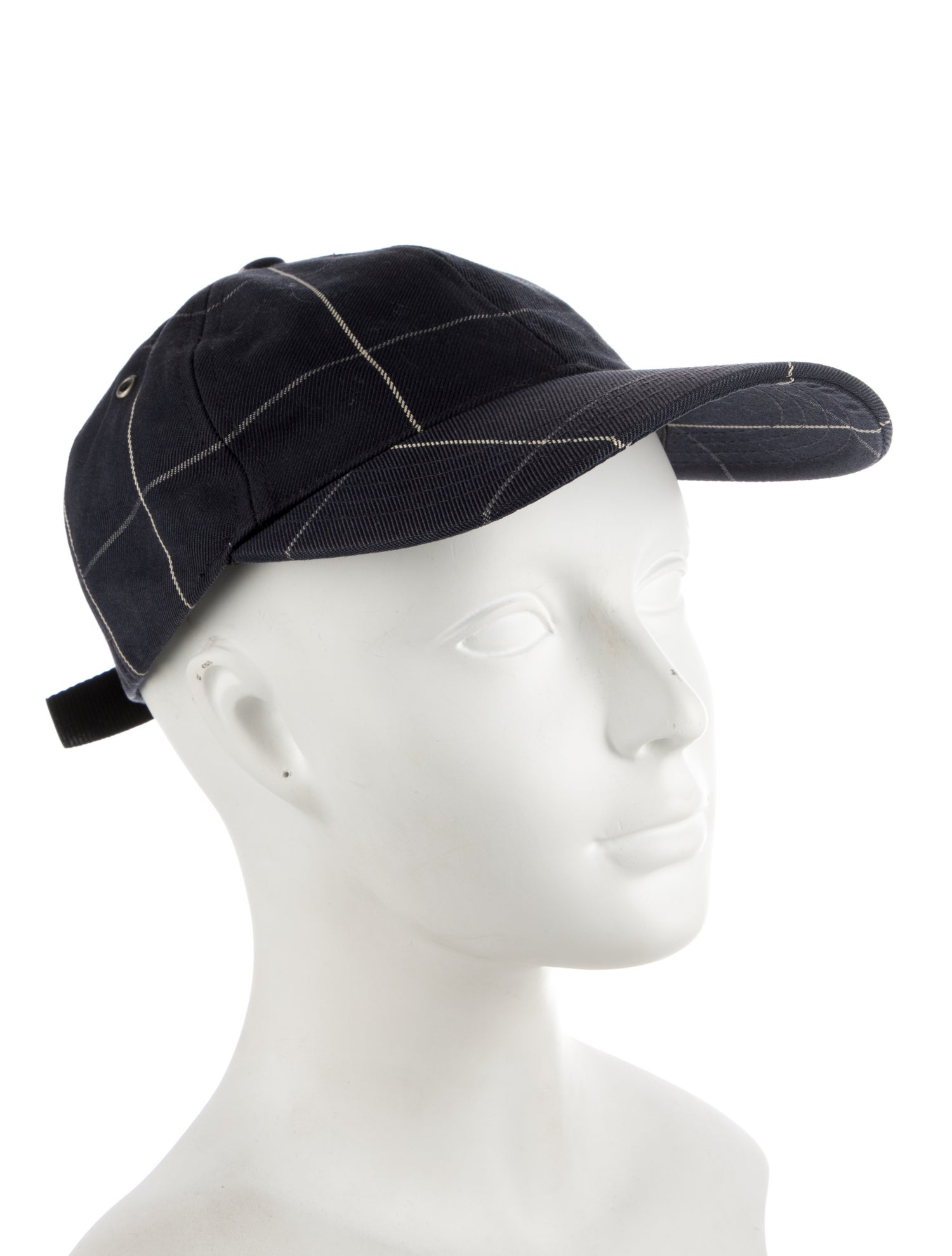 A.P.C. Plaid Printed Baseball Cap