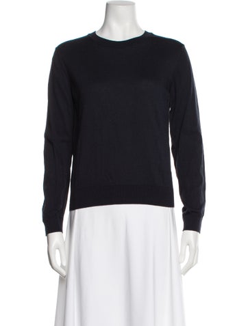 Pre-owned Apc Crew Neck Sweater In Blue