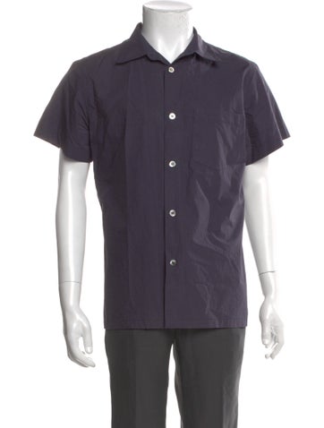 Pre-owned Apc Short Sleeve Shirt In Blue