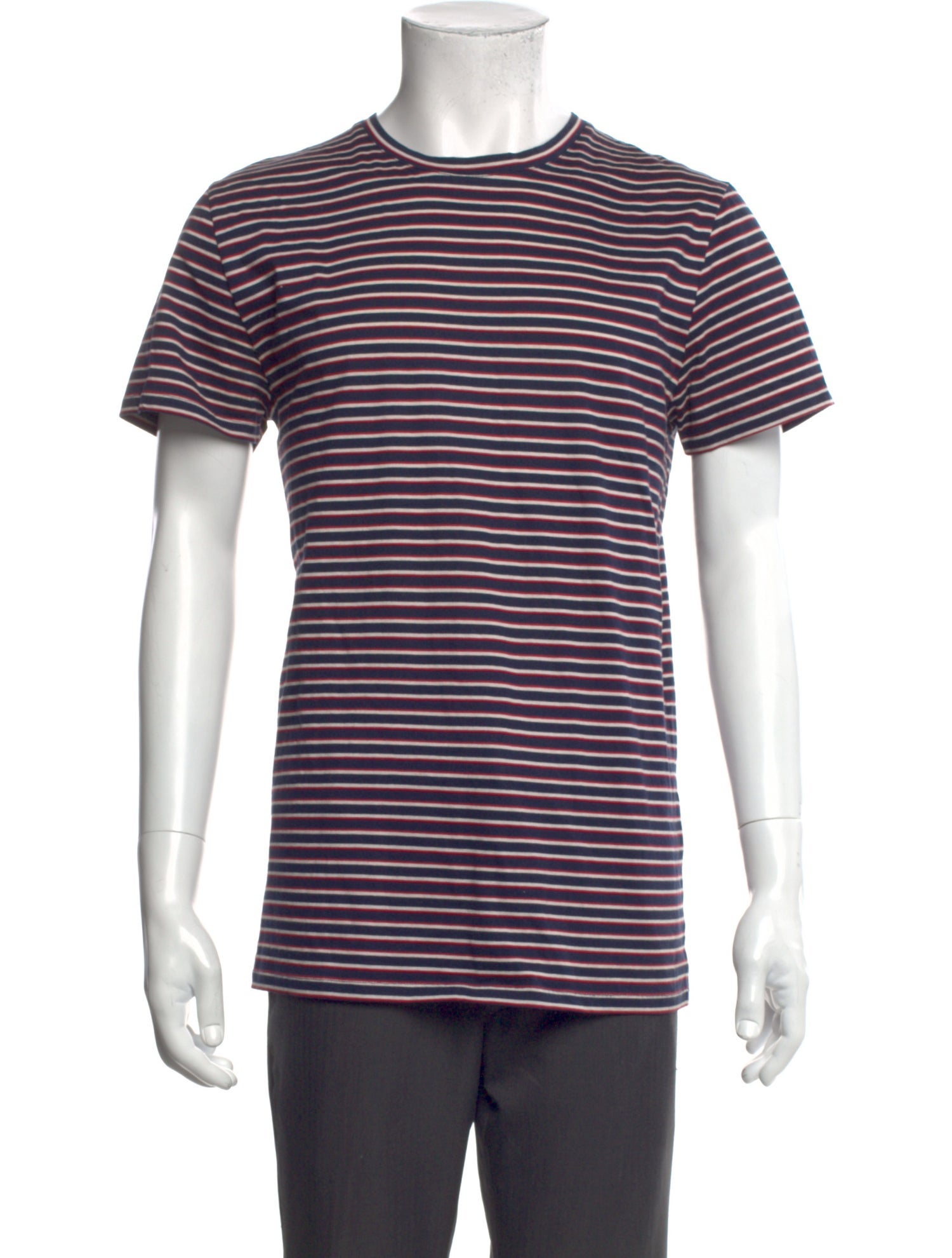 A.P.C. Striped Crew Neck T-Shirt