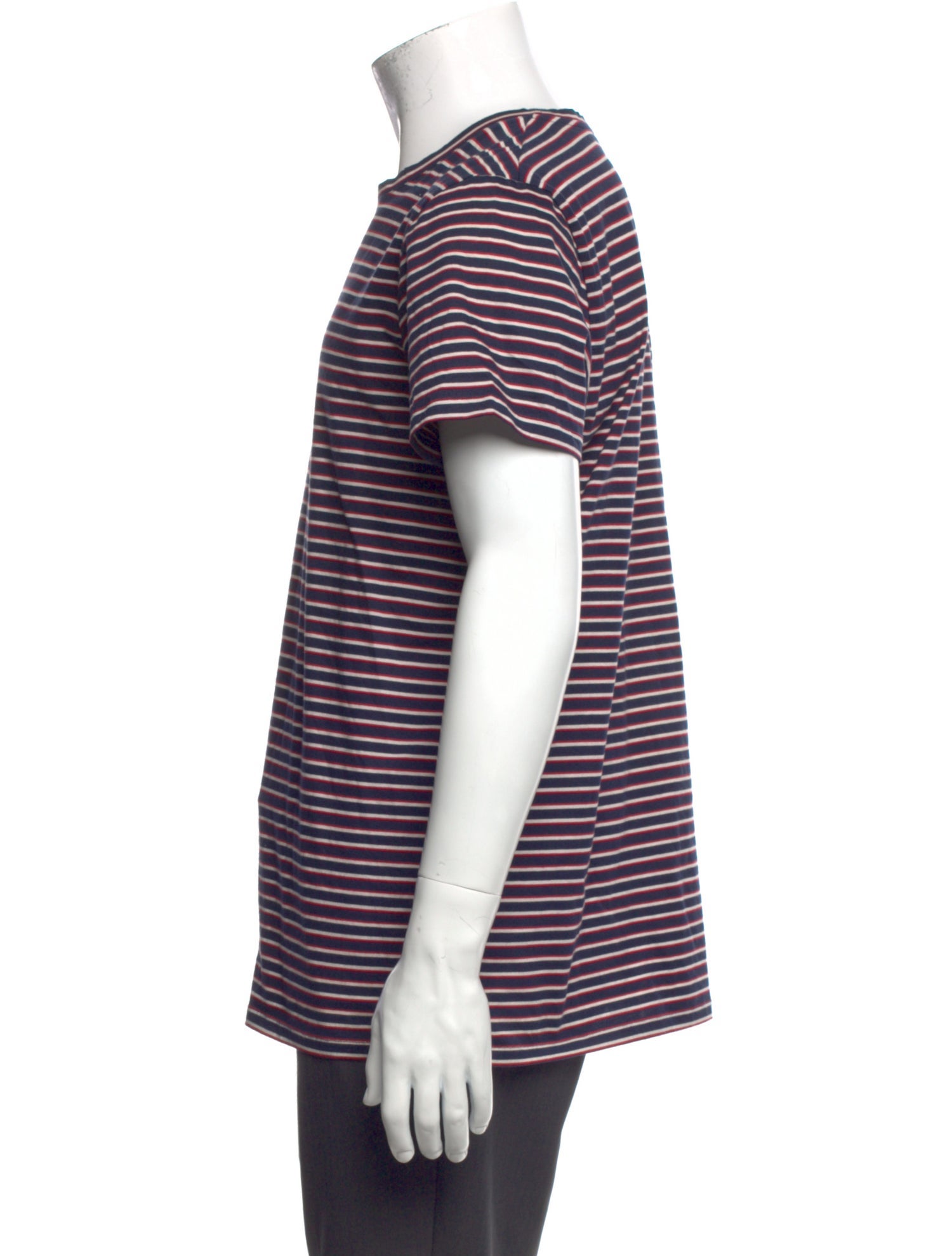 A.P.C. Striped Crew Neck T-Shirt