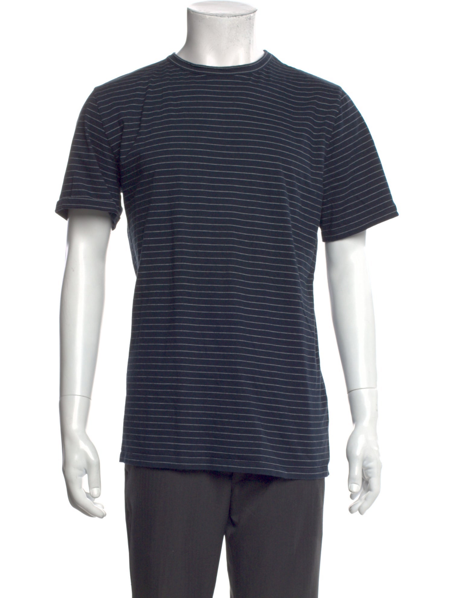 A.P.C. Striped Crew Neck T-Shirt