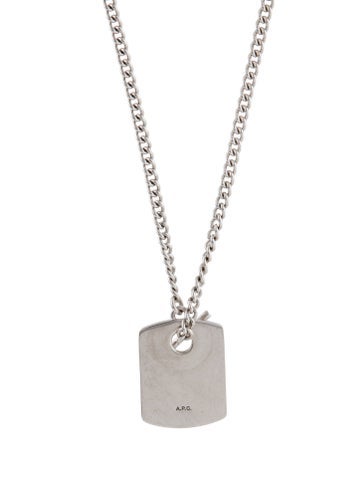 Pre-owned Apc Louison Necklace Pendant, 24.25" In Multi