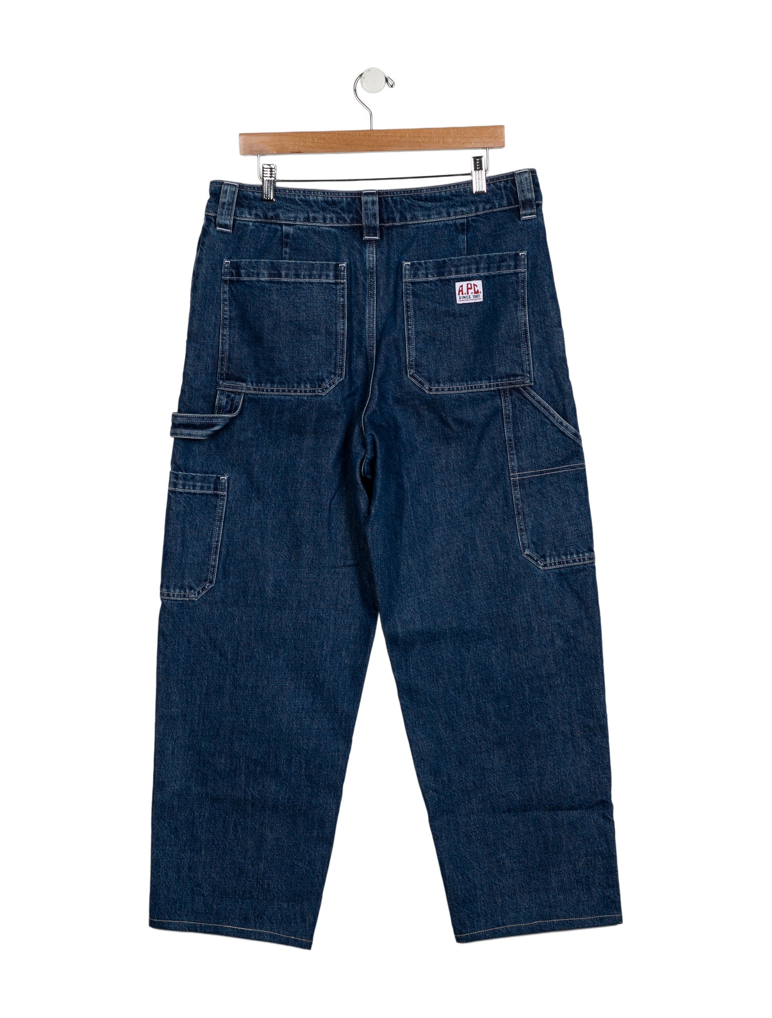A.P.C. High-Rise Wide Leg Jeans