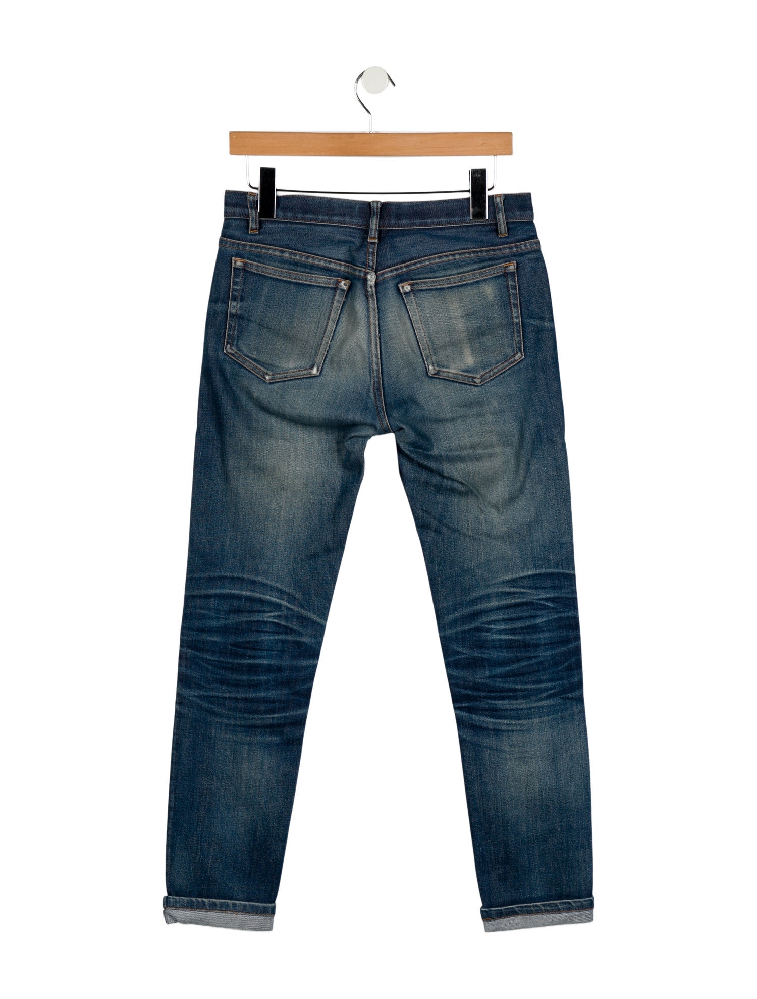 A.P.C. Mid-Rise Straight Leg Jeans