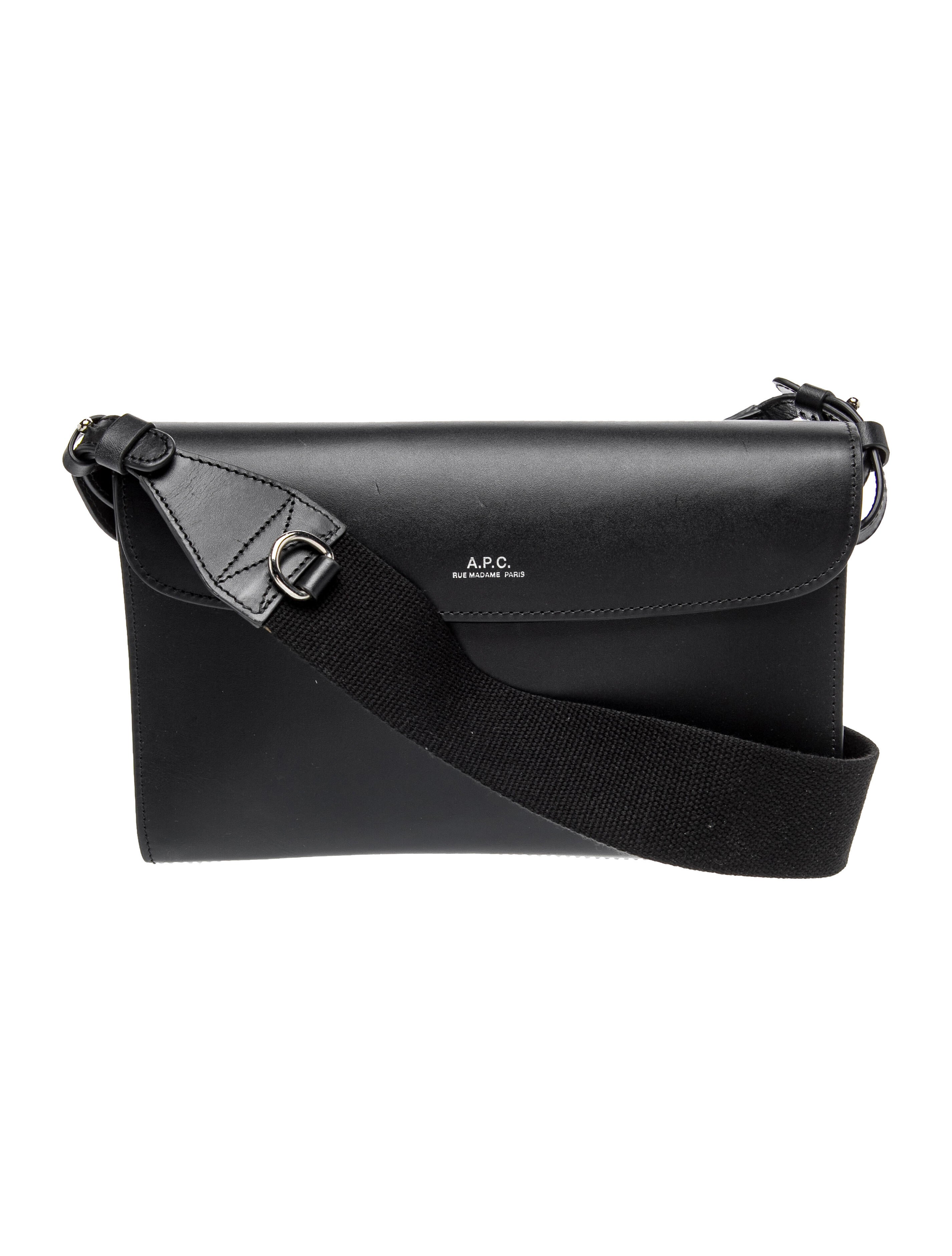 A.P.C. Leather Crossbody Bag