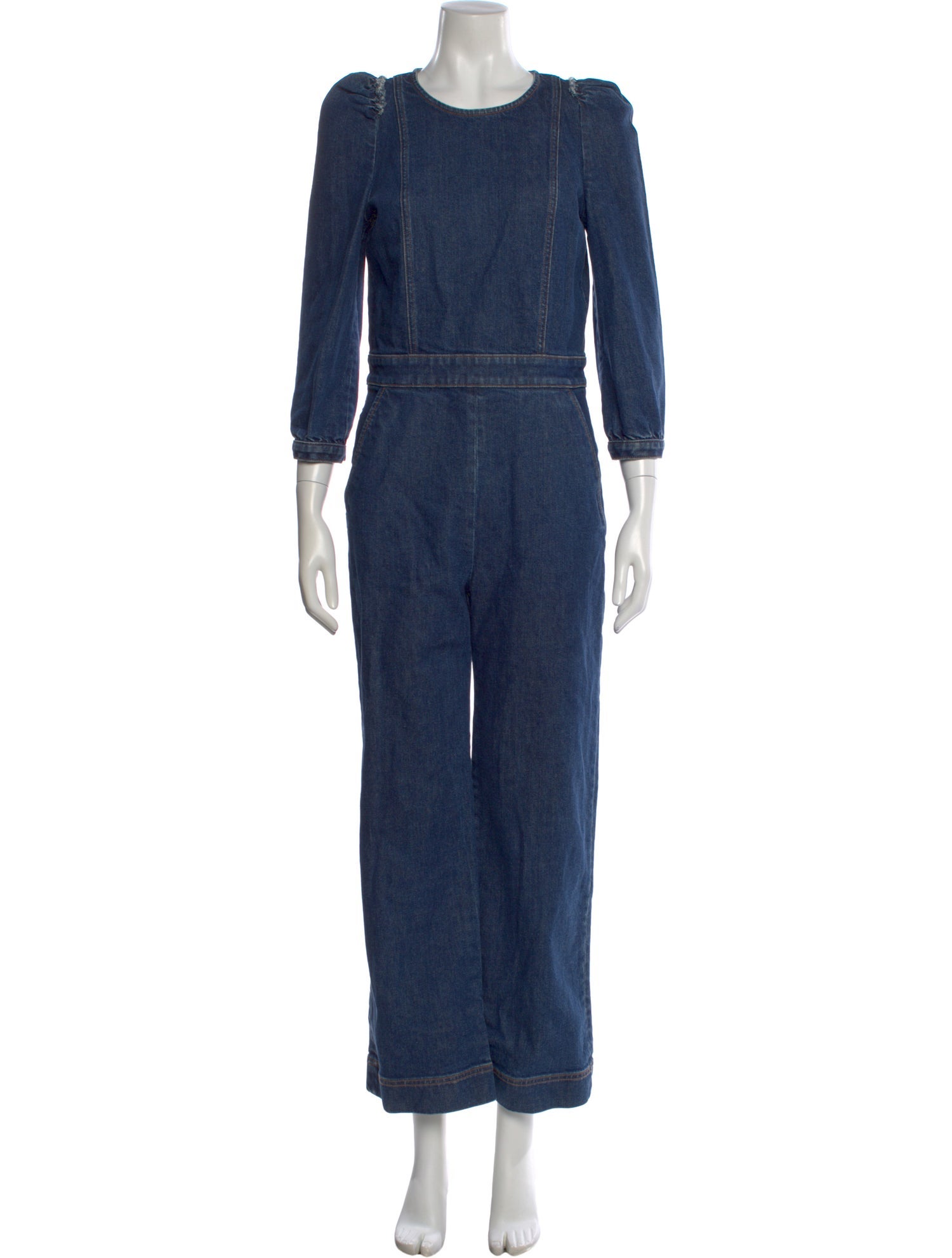 A.P.C. Scoop Neck Jumpsuit