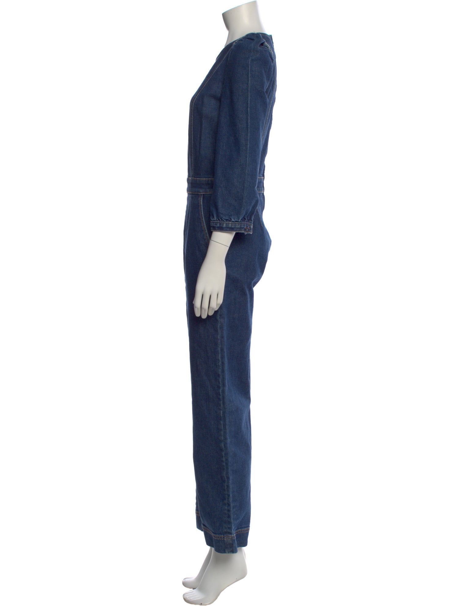 A.P.C. Scoop Neck Jumpsuit