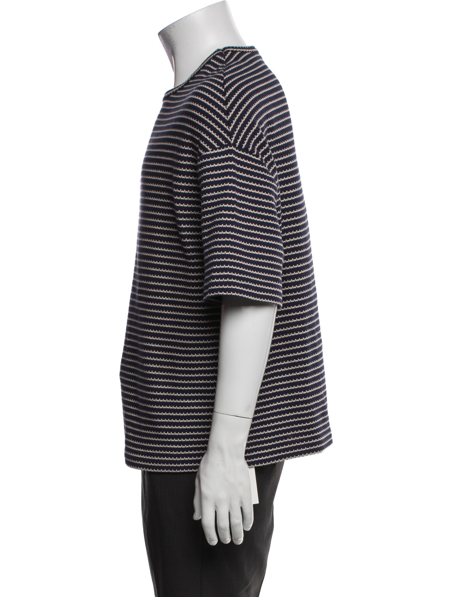 A.P.C. Striped Short Sleeve Shirt