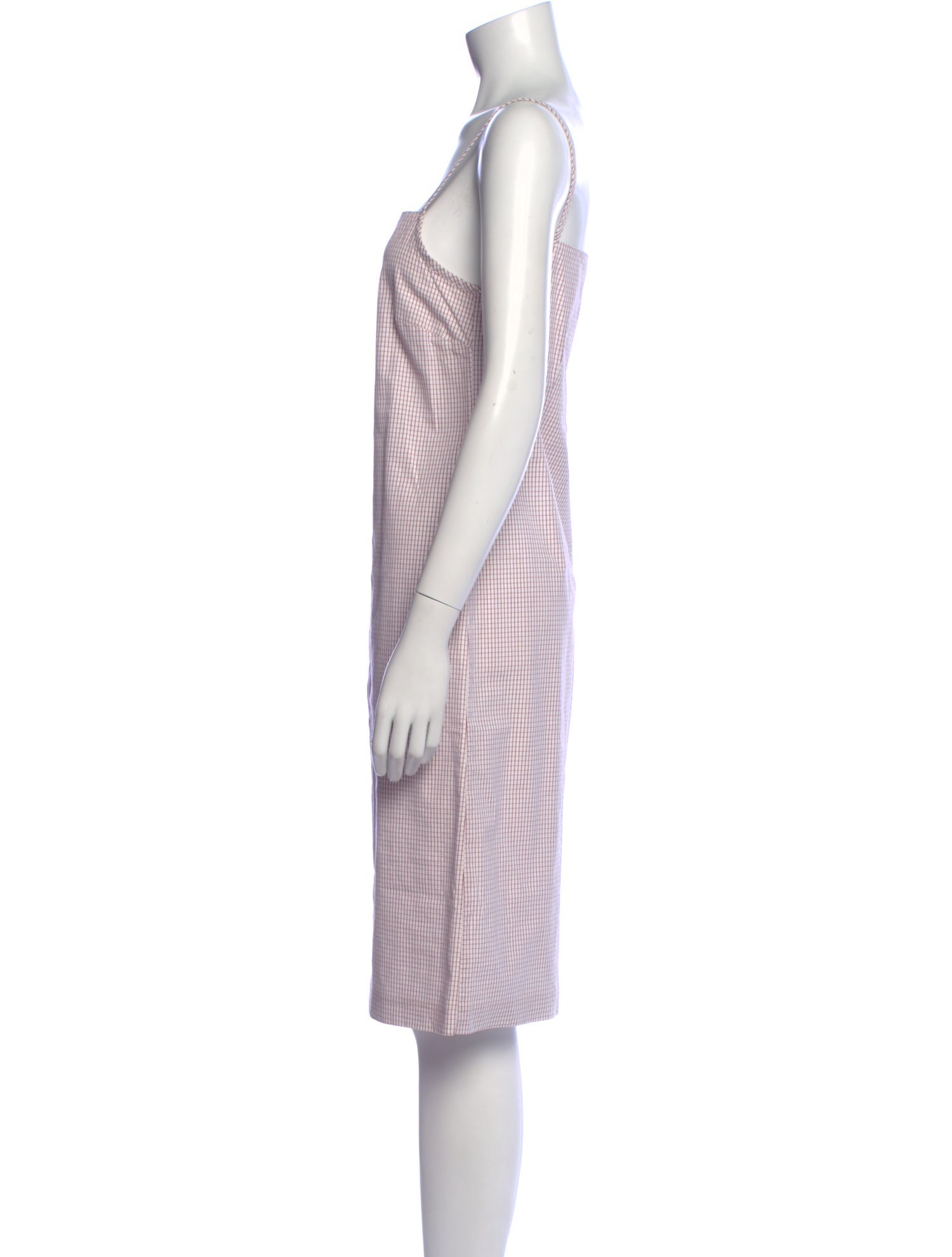 A.P.C. Striped Knee-Length Dress