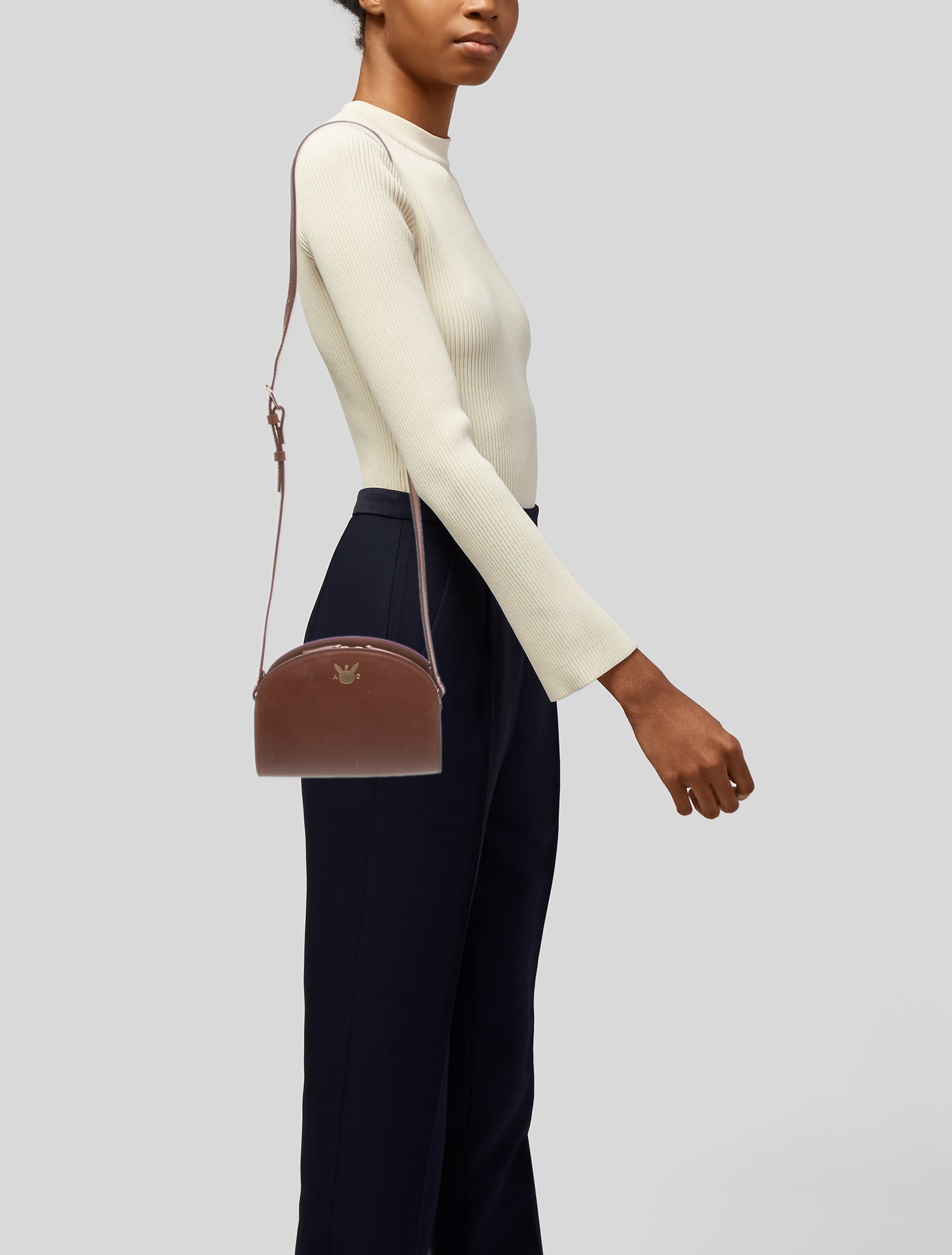 A.P.C. Leather Crossbody Bag