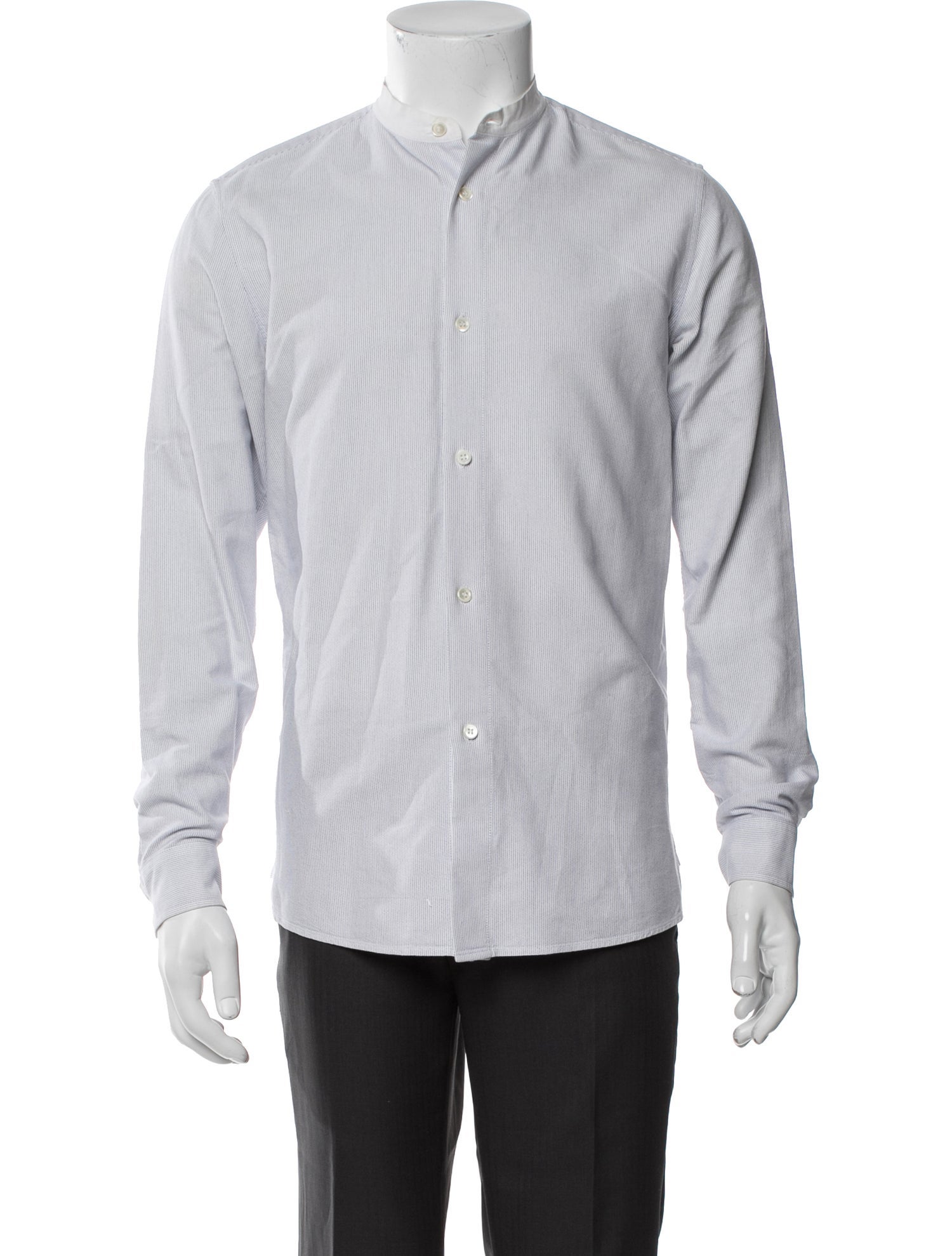 A.P.C. Striped Long Sleeve Dress Shirt