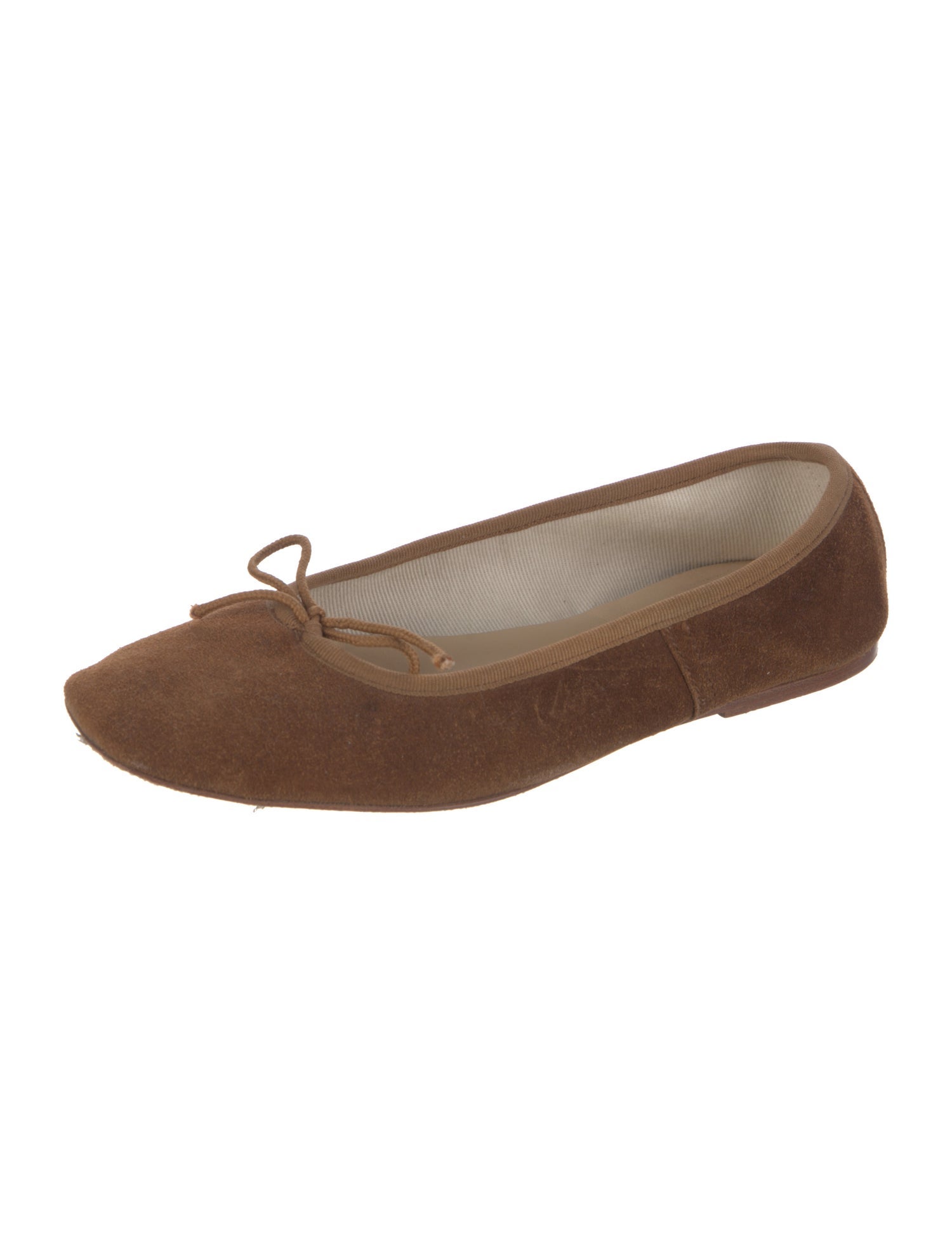 A.P.C. Suede Ballet Flats