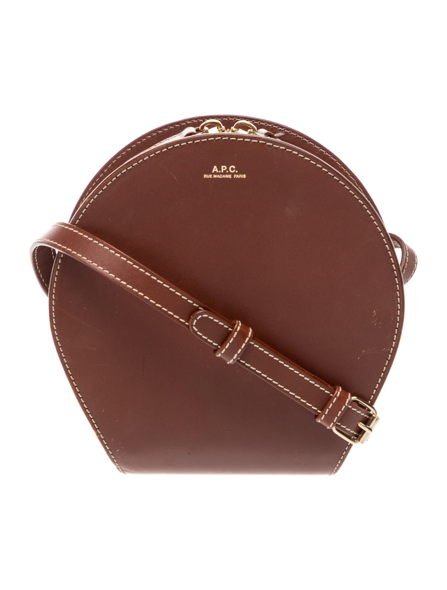 A.P.C. Leather Crossbody Bag