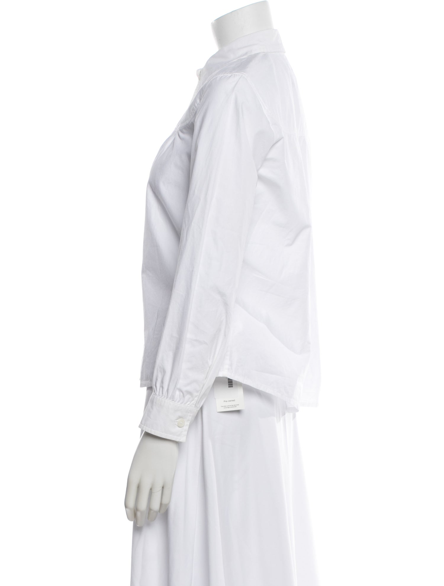 A.P.C. Long Sleeve Button-Up Top