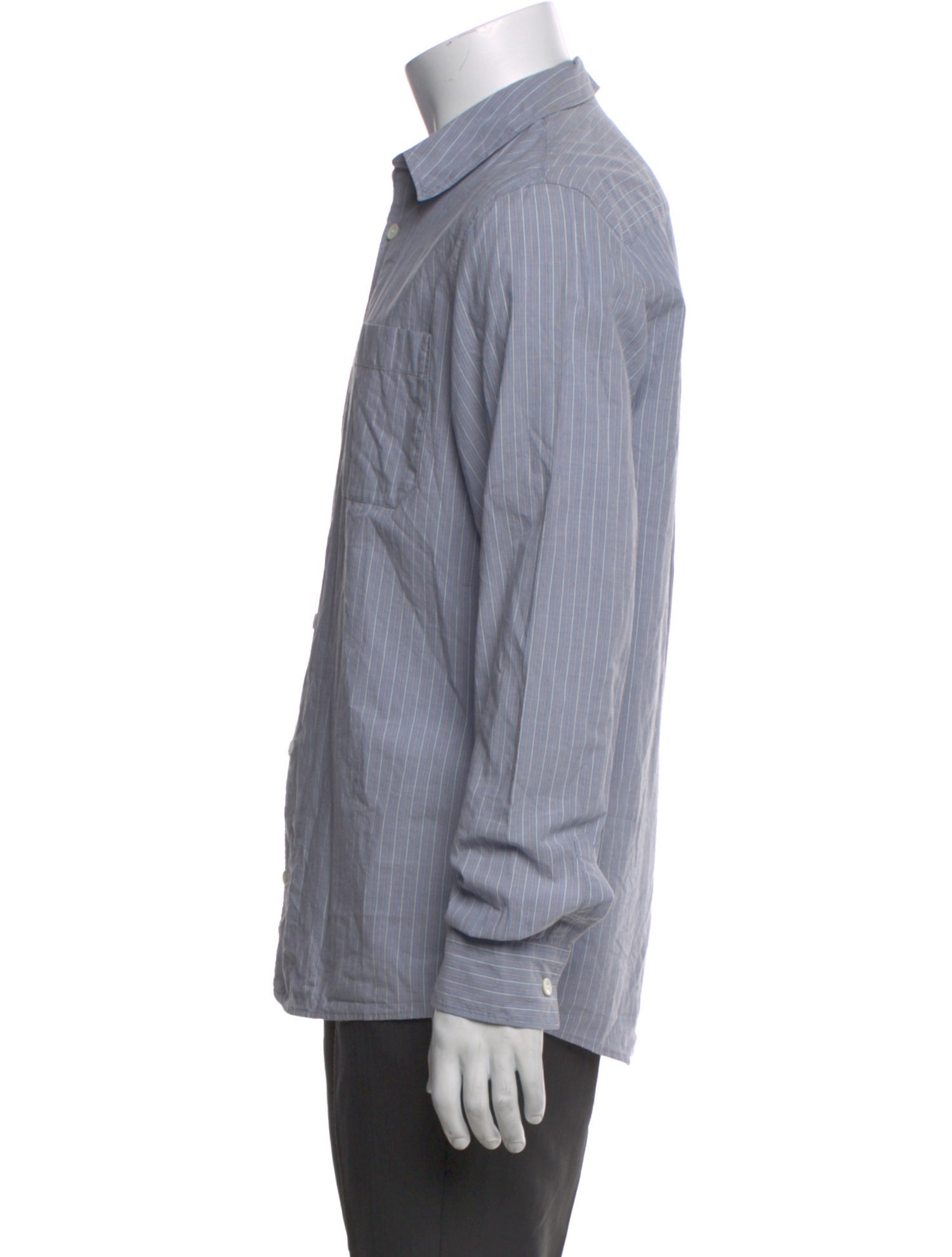A.P.C. Striped Long Sleeve Shirt