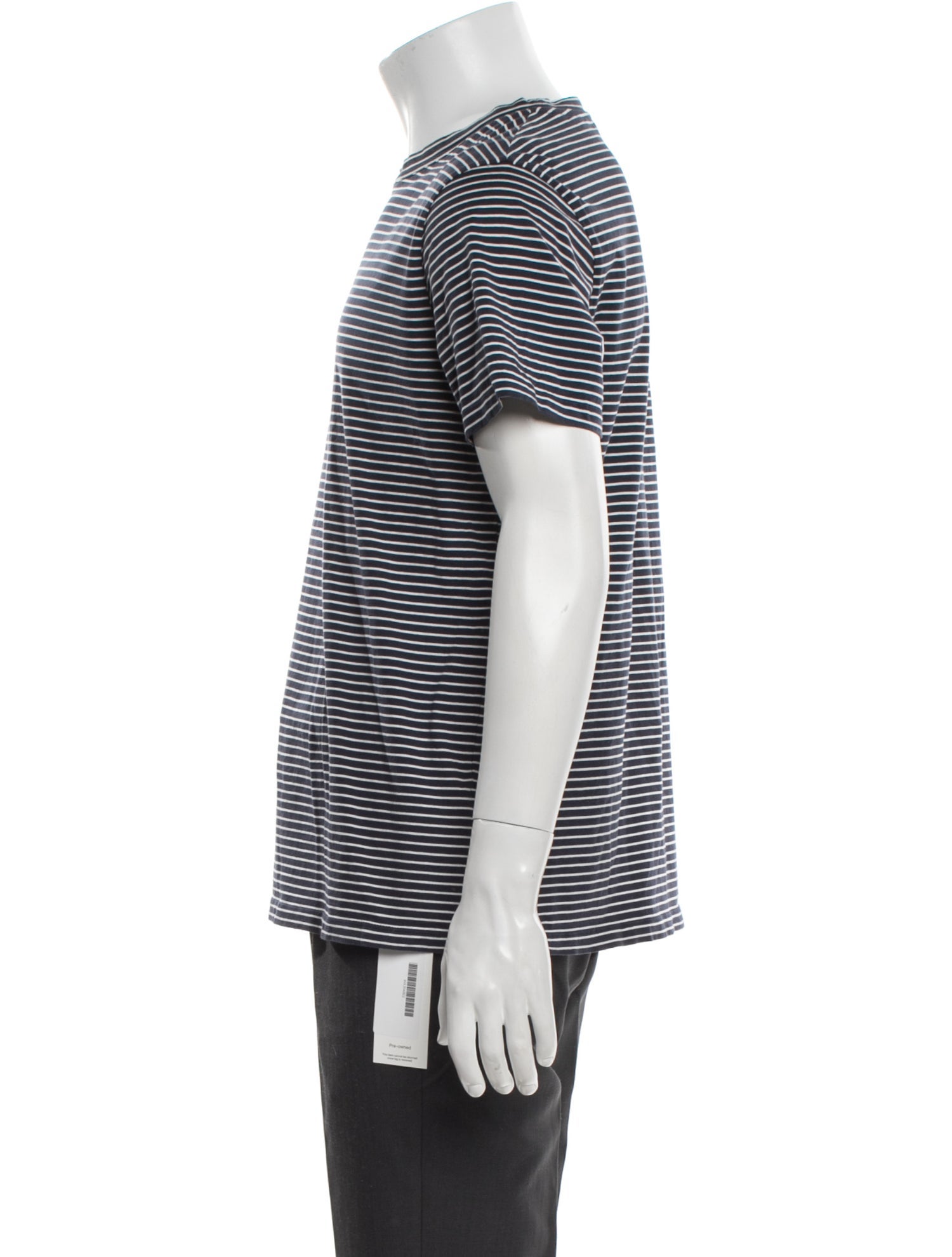 A.P.C. Striped Crew Neck T-Shirt